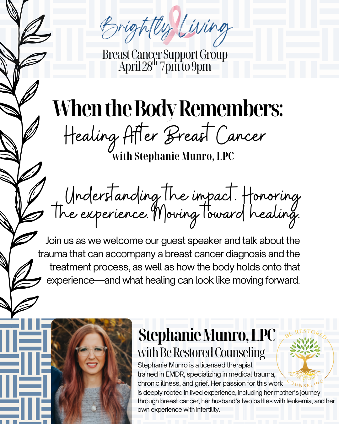 April Support Group