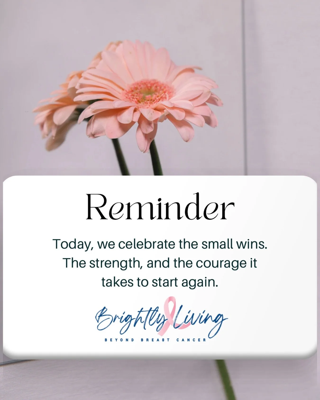 Not everything we celebrate looks simple. 

Sometimes it looks like getting out of bed when even that feels impossible.
Sometimes it looks like showing up to some event, even when your heart is heavy.
Sometimes it&rsquo;s choosing to keep pressing on