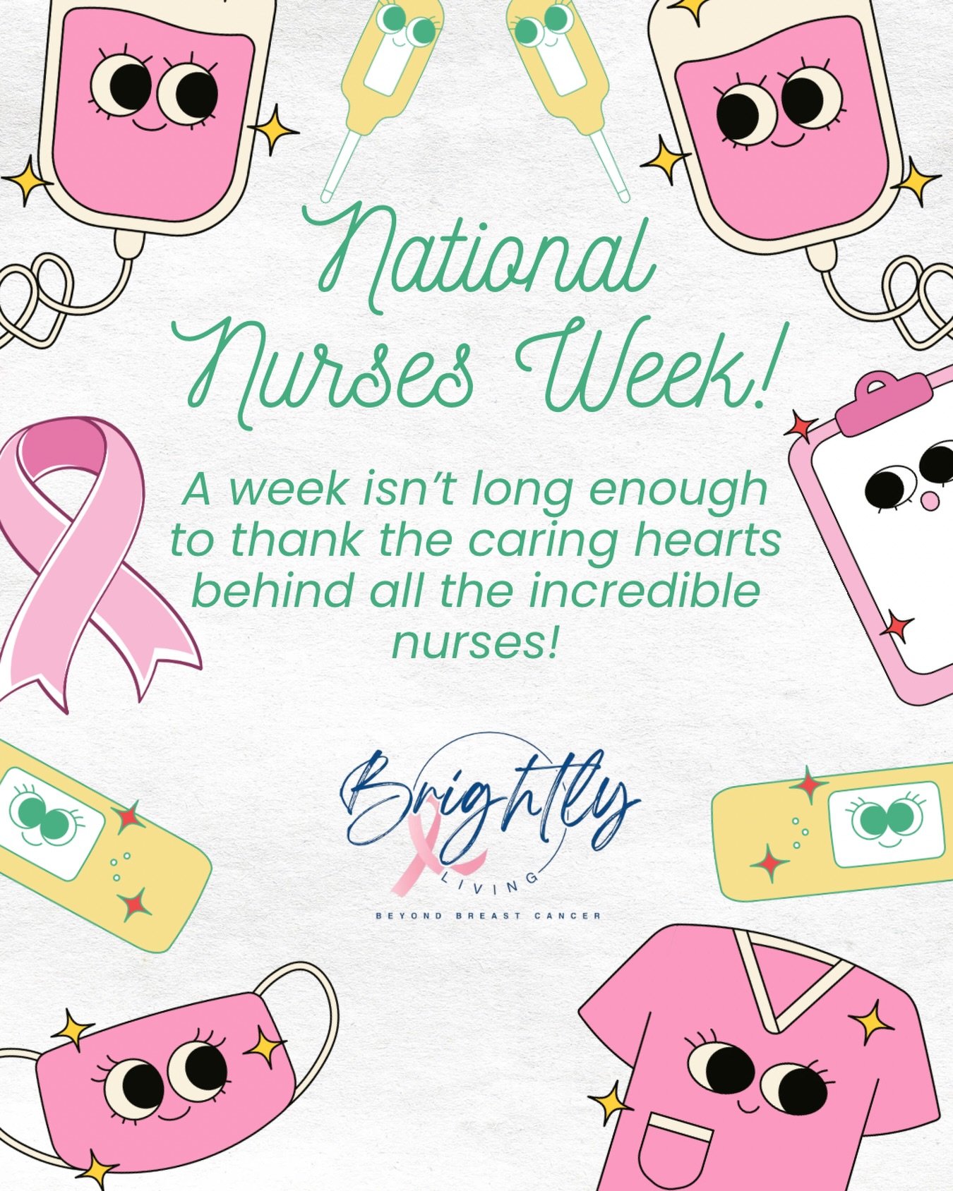 NURSES. They are comfort. They are encouragers. They are caregivers. 

This week is &ldquo;National Nurses Week&rdquo; and it really isn&rsquo;t long enough to honor the nurses who care for so many. 

To every nurse, thank you for the difference you 