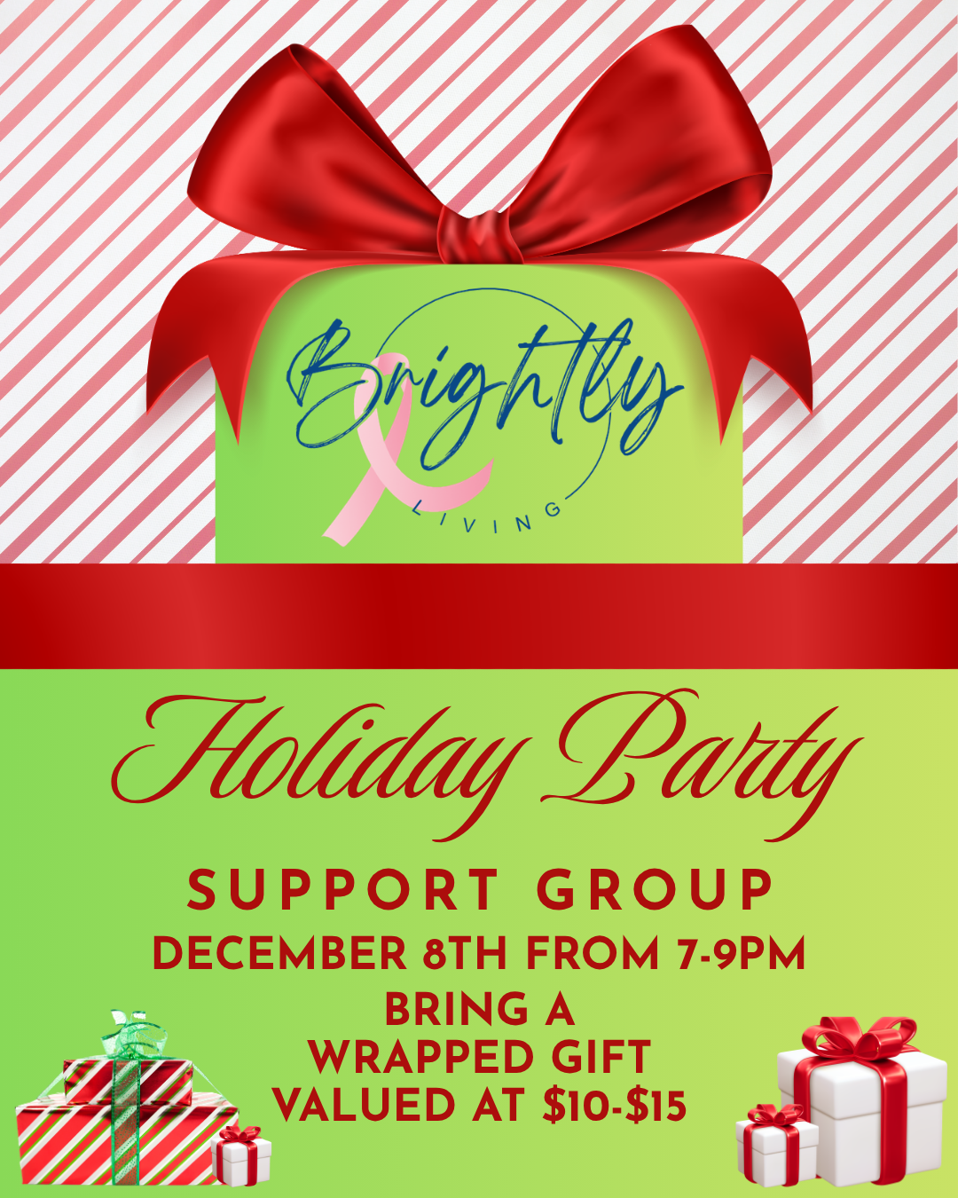 December Holiday Party &amp; Support Group
