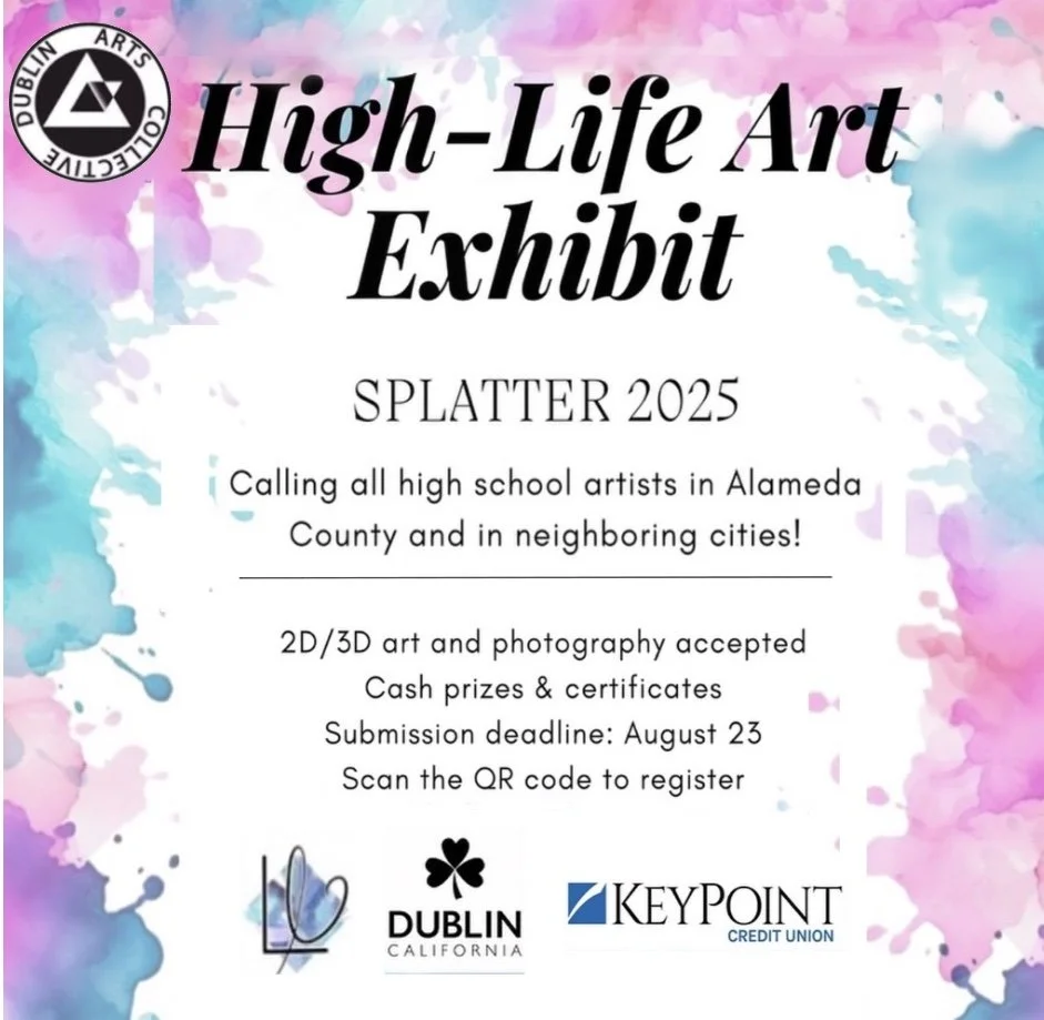 splatter, highlife show, high school art show
