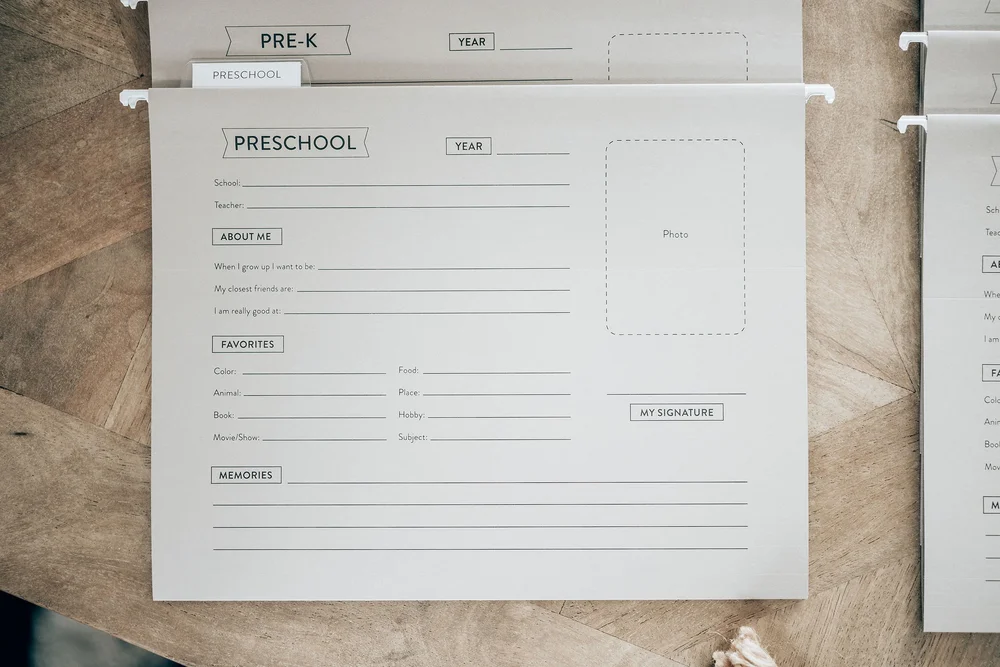 The School Years Memory Kit β The Short Years