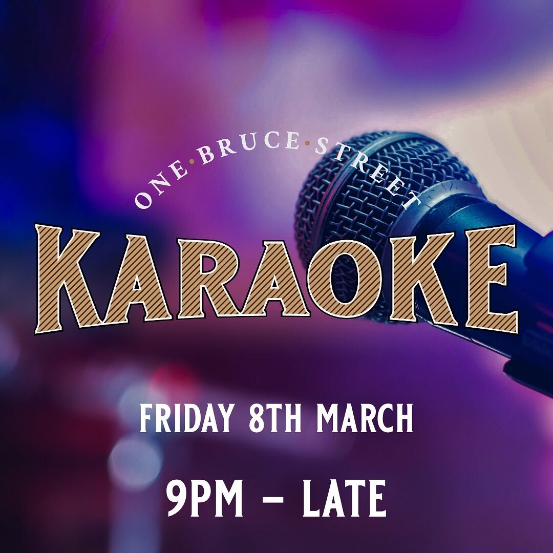 We enjoyed last week so much it&rsquo;s back on tonight! Warm up those vocal chords and join us at 9pm 🎵 🎤 🎙️