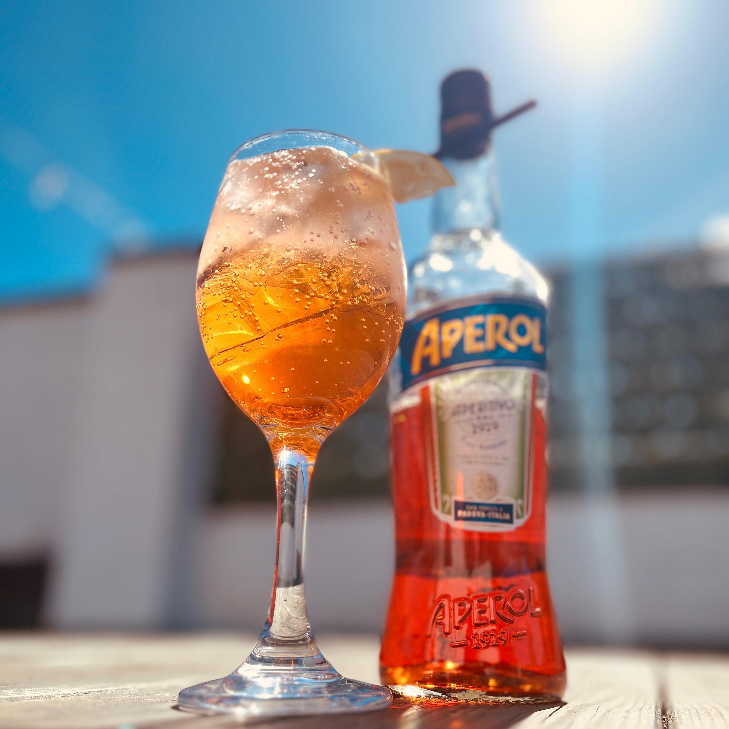 SUNS OOT! We&rsquo;ve brought the bottles of Aperol out of hibernation and dusted them off

If you are planning on heading to Bruce St today to enjoy the sun please be wary that we are still in the process of decorating. The decking area up the back 
