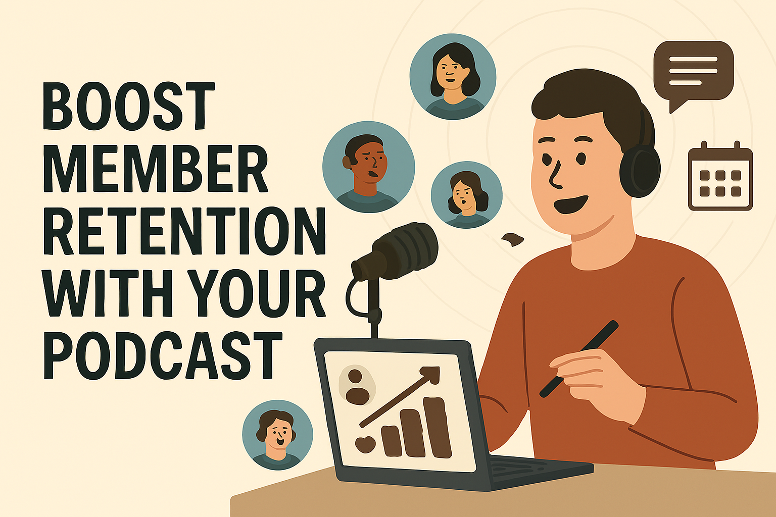 Boost Member Retention with Your Podcast