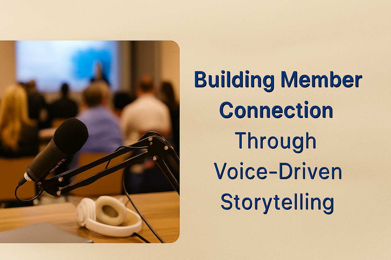 Building Member Connection Through Voice-Driven Storytelling