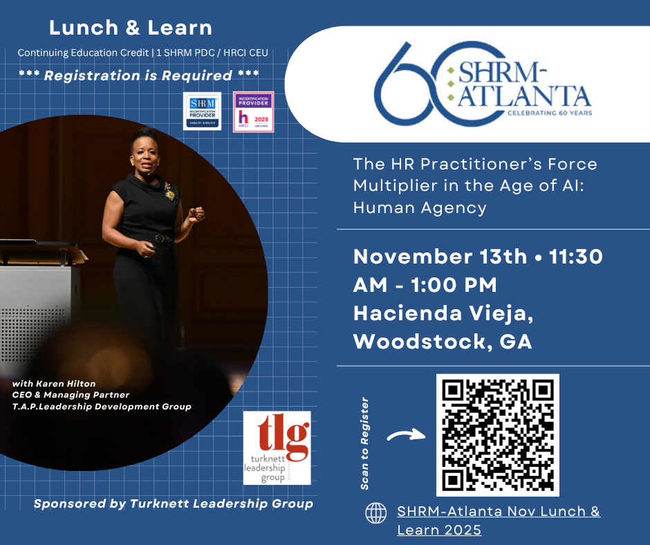SHRM-Atlanta Lunch & Learn - WOODSTOCK GA