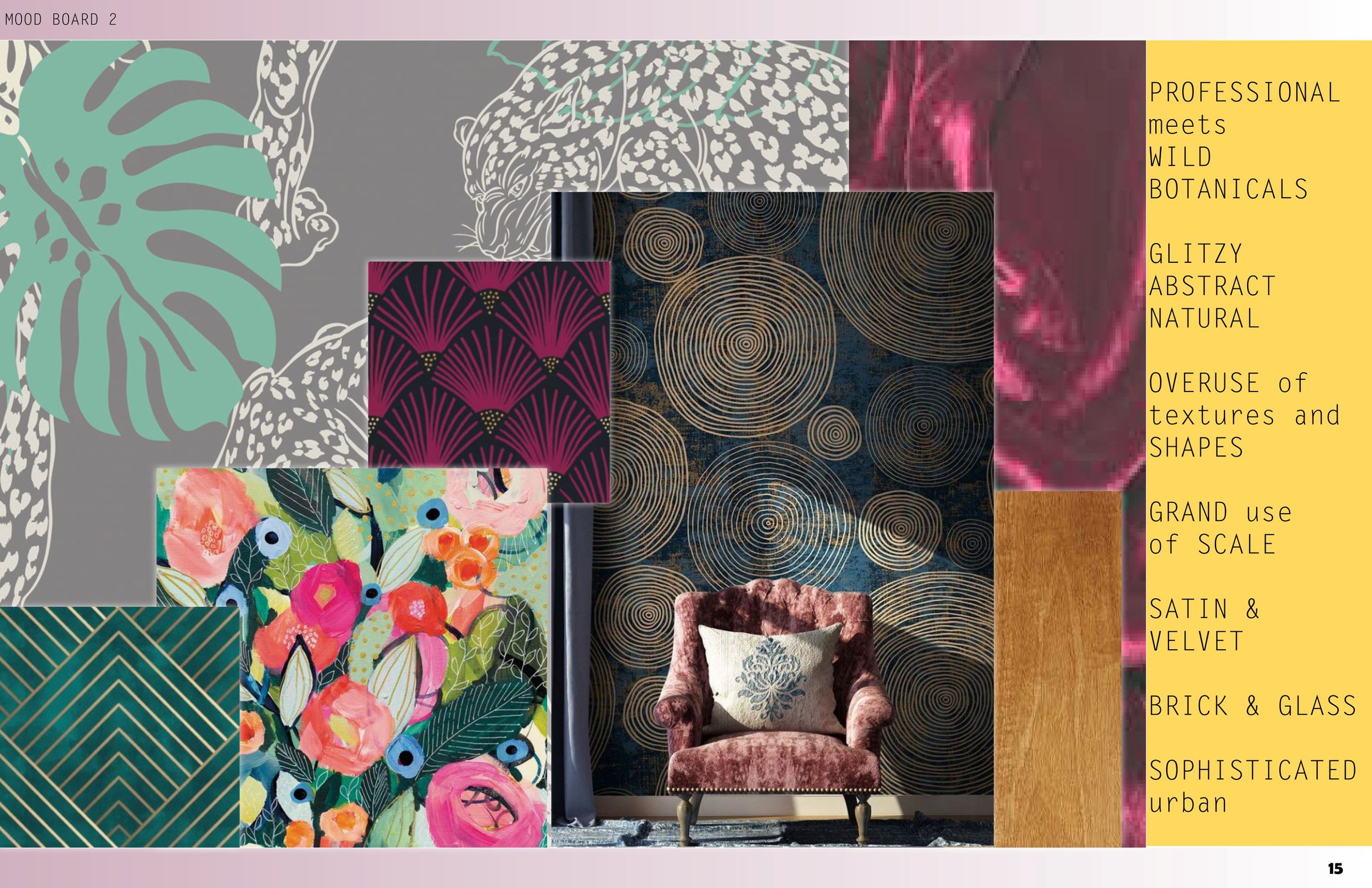 hotel, commercial interior design, interior designer, construction plans, concept, Brittany Wellington, Academy of Art, AAUU, IAD, MA IAD, Boutique Hotel Oakland, grit and glamour, HGI, space planning, renders, lighting plan, hotel design