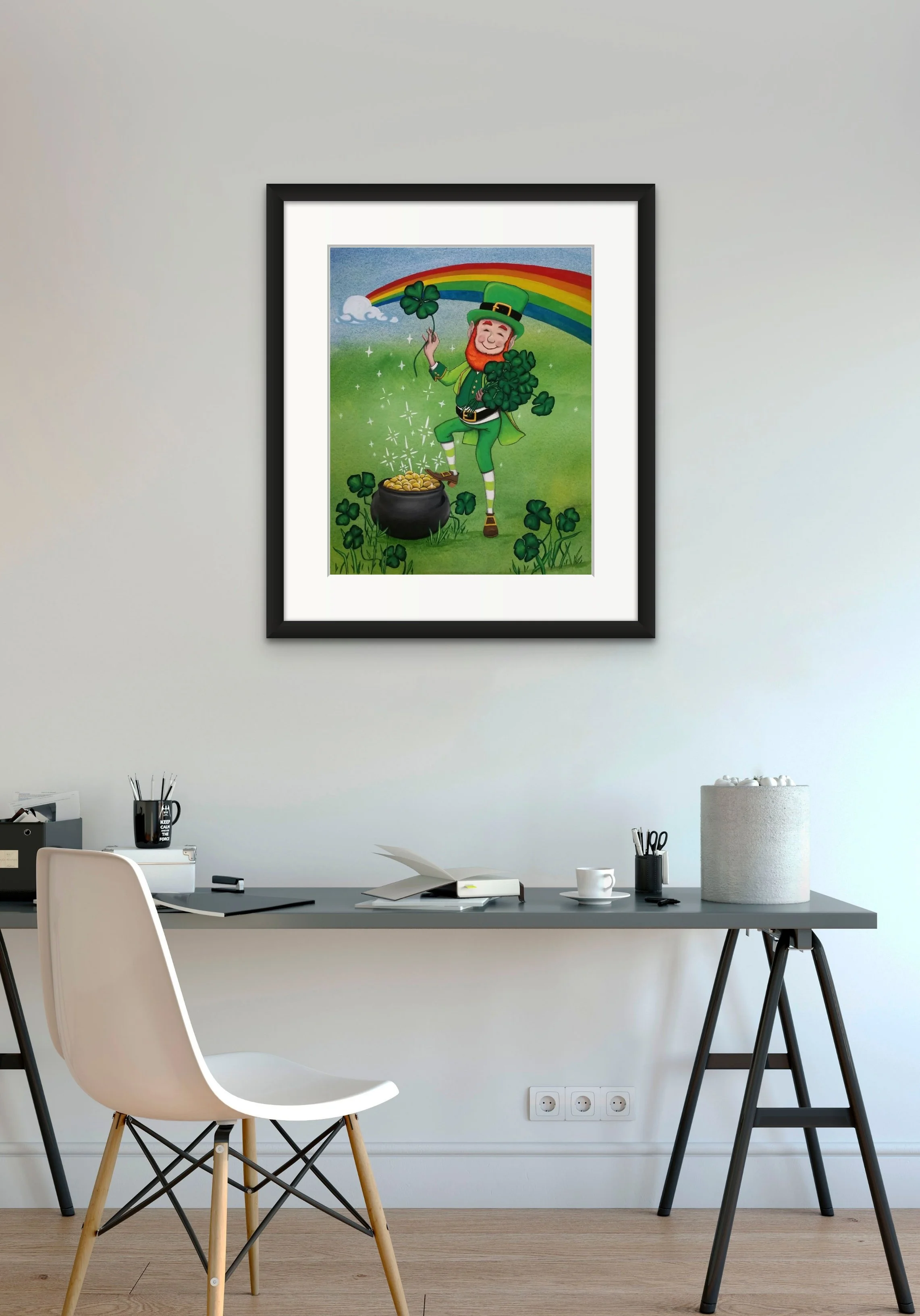 Four leaf clover leprechaun.jpg