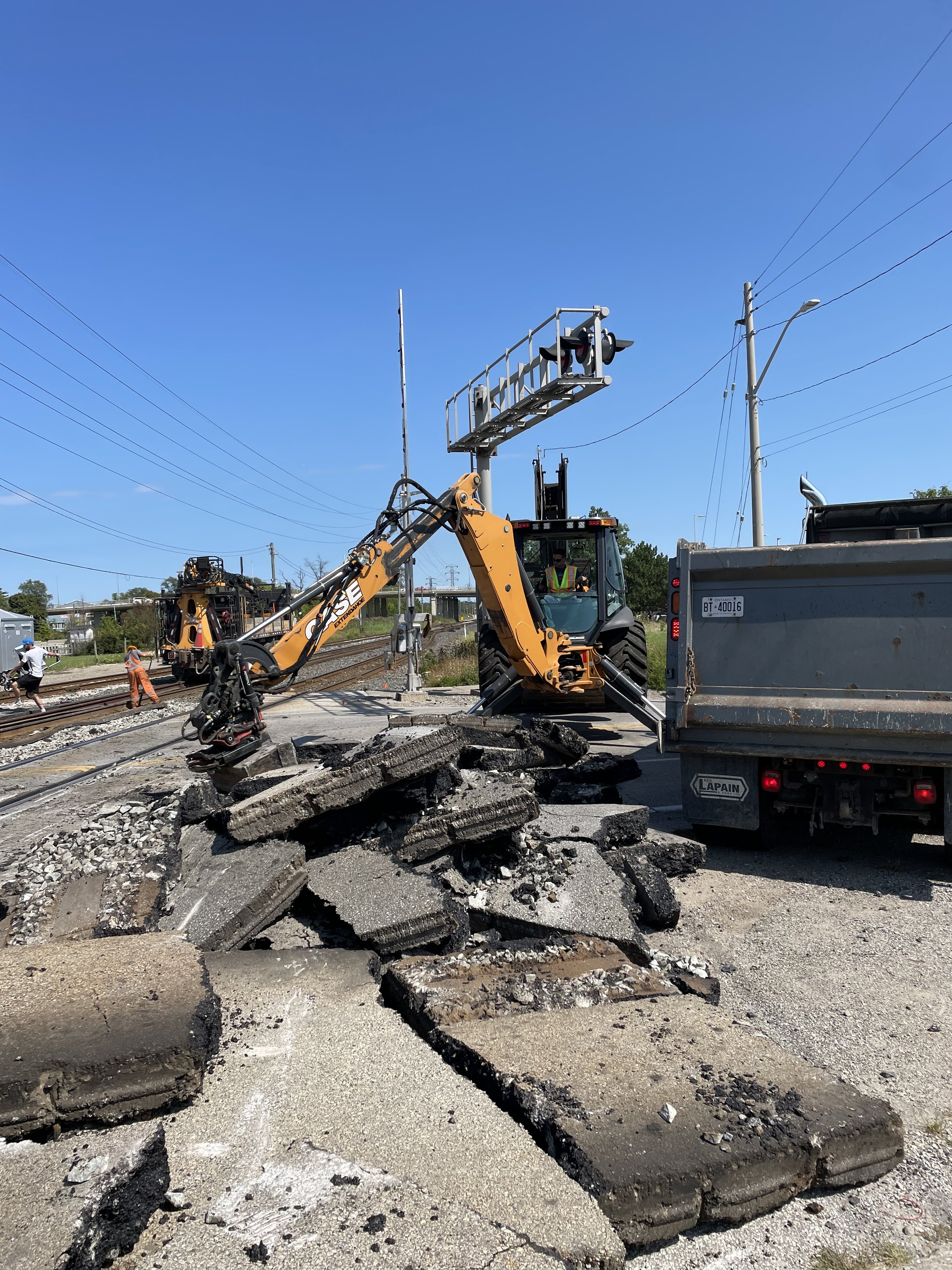 Michael O'Keefe Limited Railway contractor Windsor Ontario