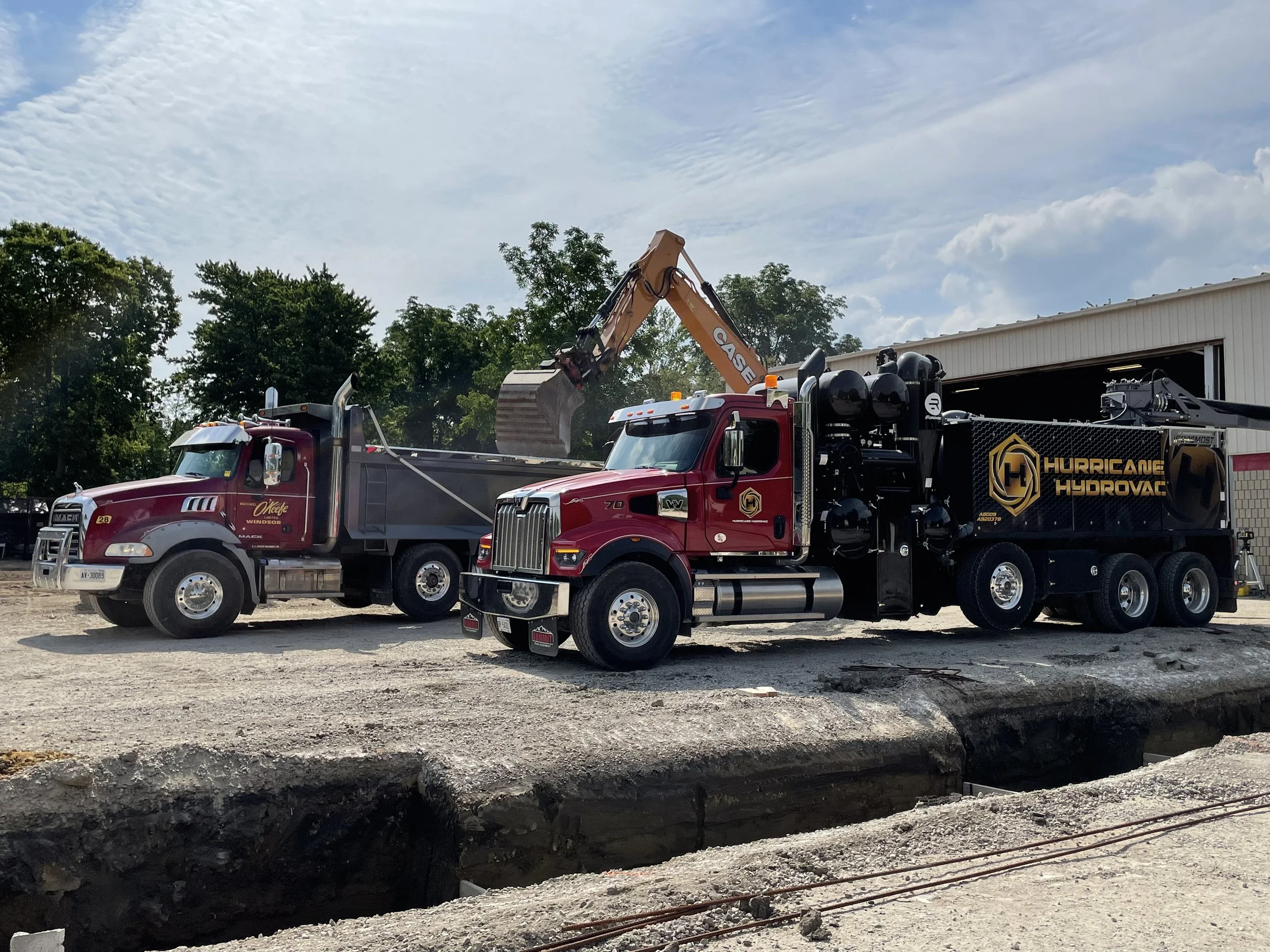 Michael O'Keefe Limited excavation contractor Windsor Ontario