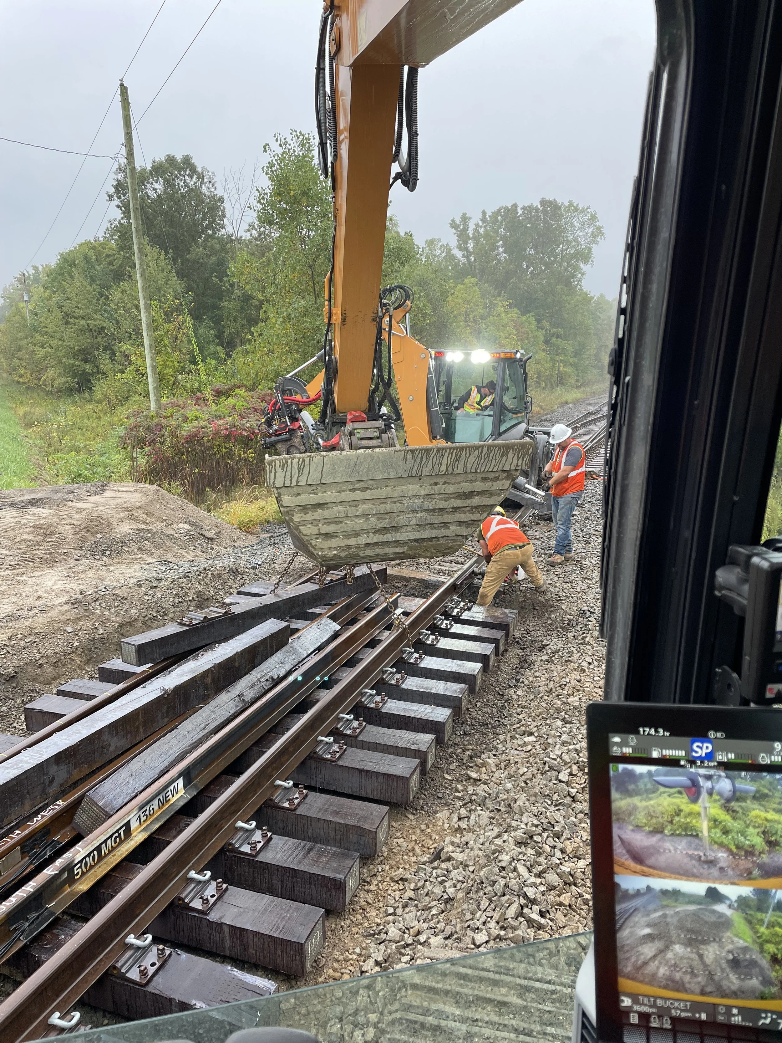 Railway maintenance and construction Windsor Ontario