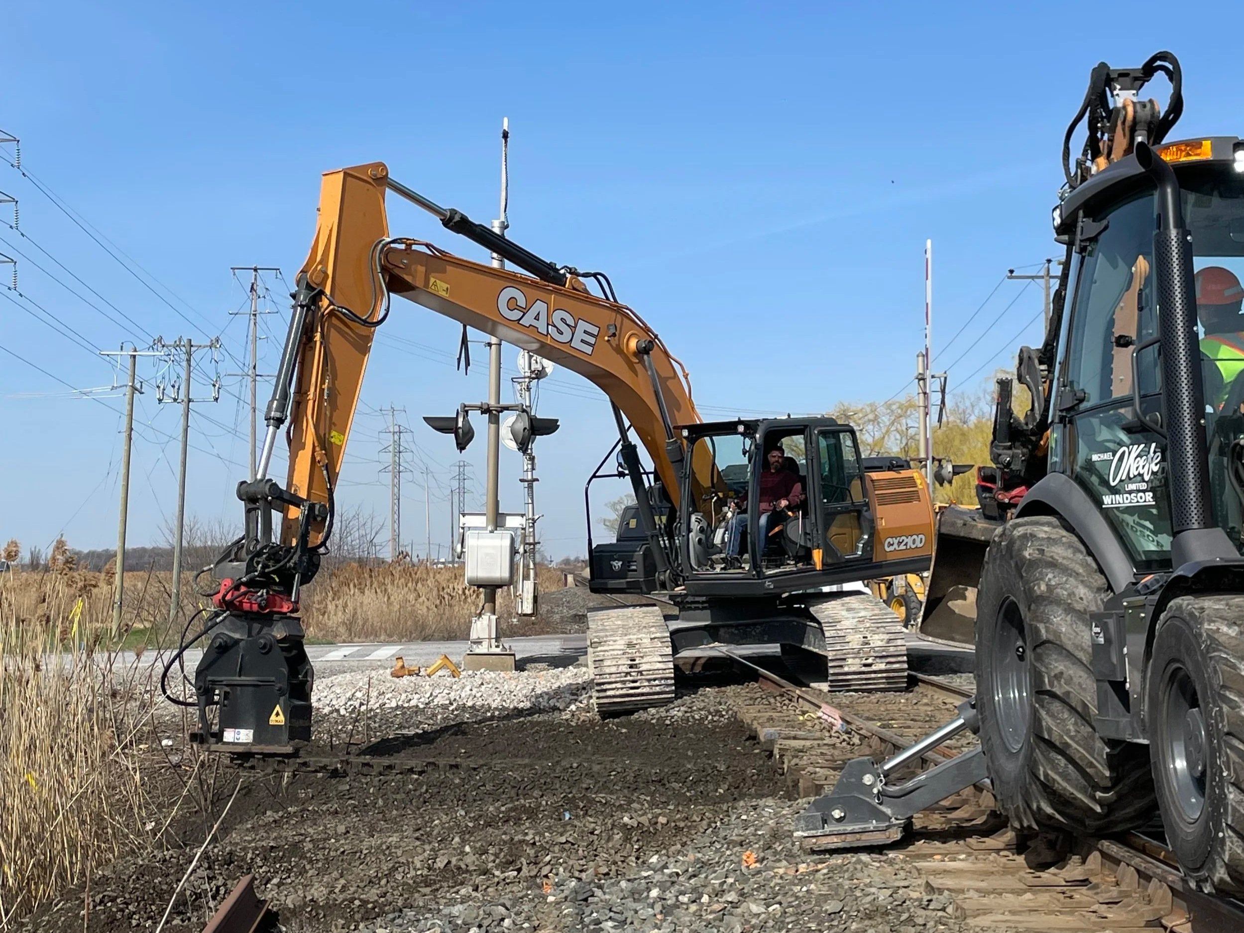 Railway maintenance and construction Windsor Ontario