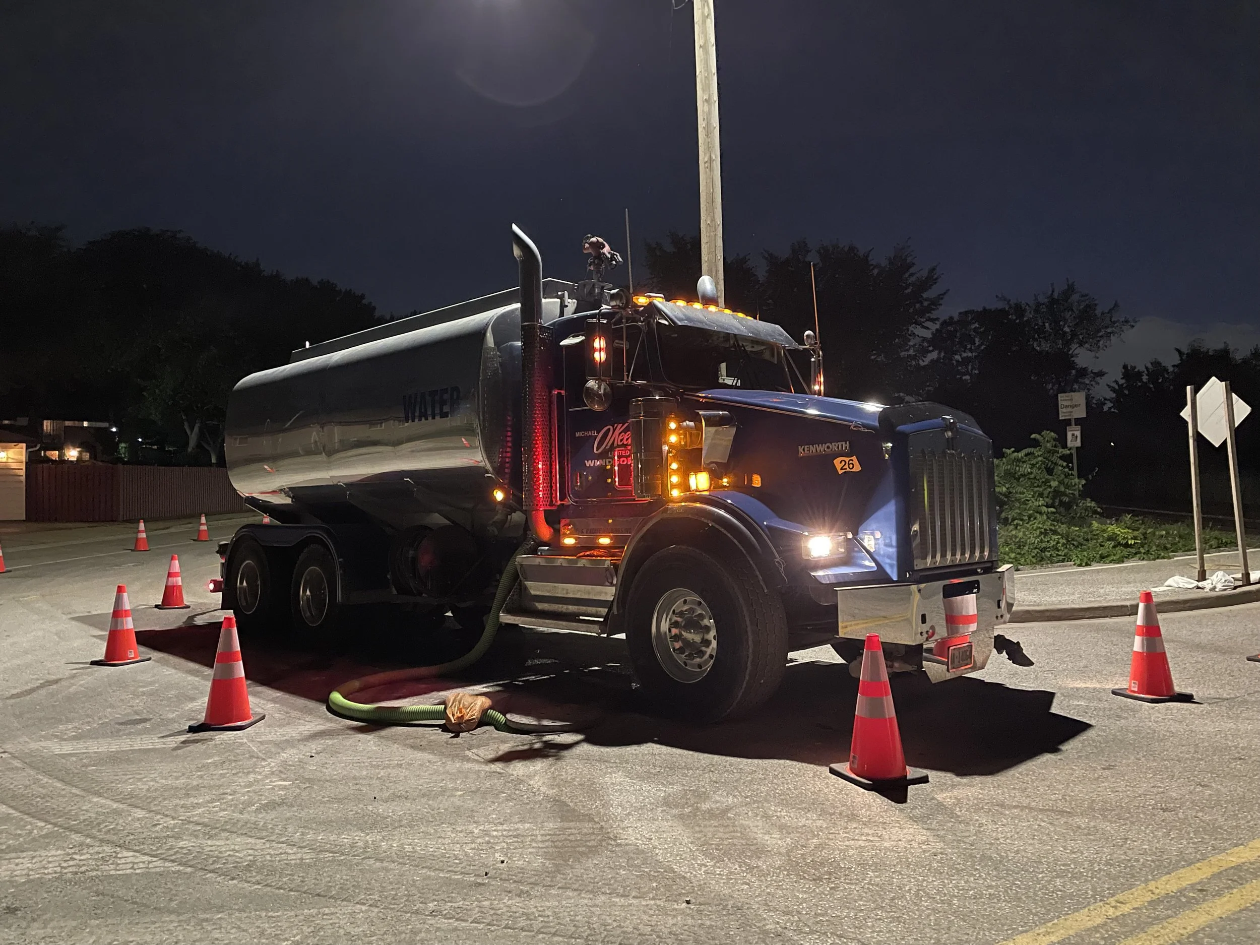 Water truck Windsor Ontario