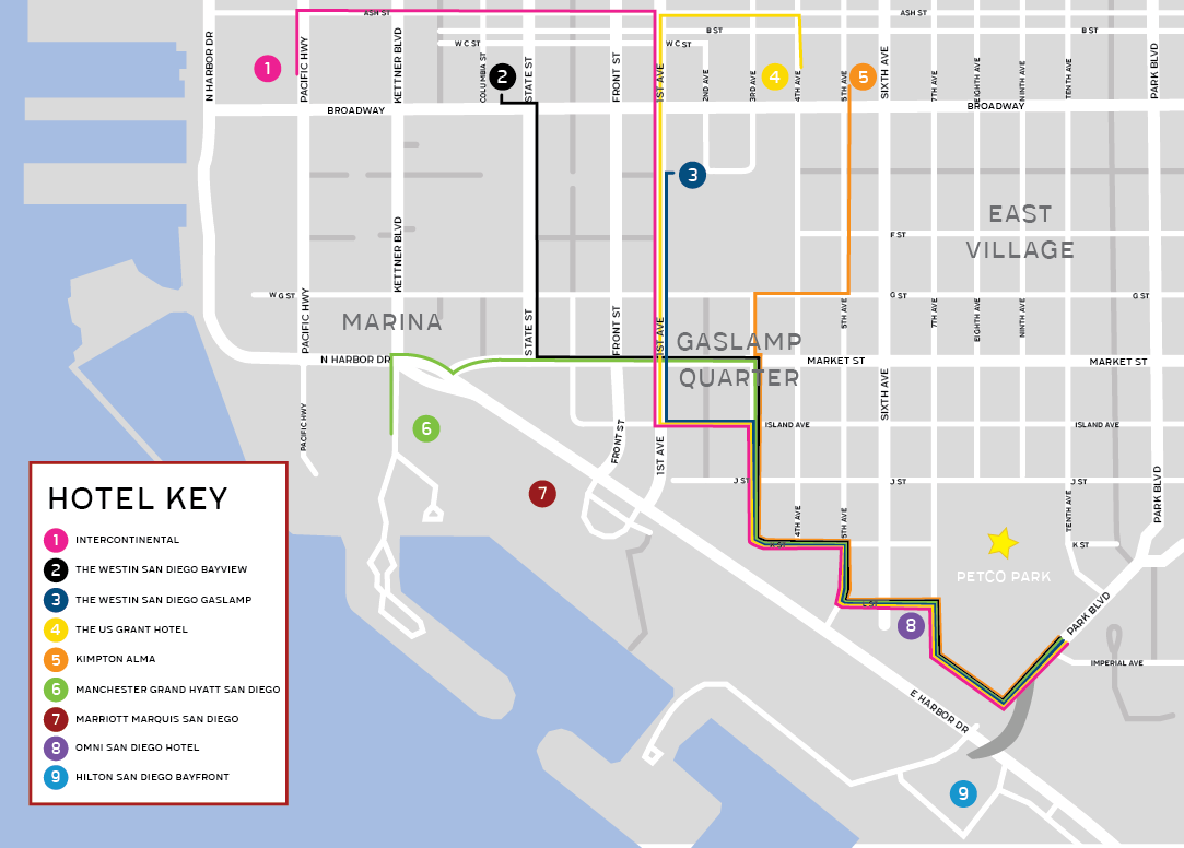 Overview - Petco Shuttle Map all Hotels (1-10)-02.png