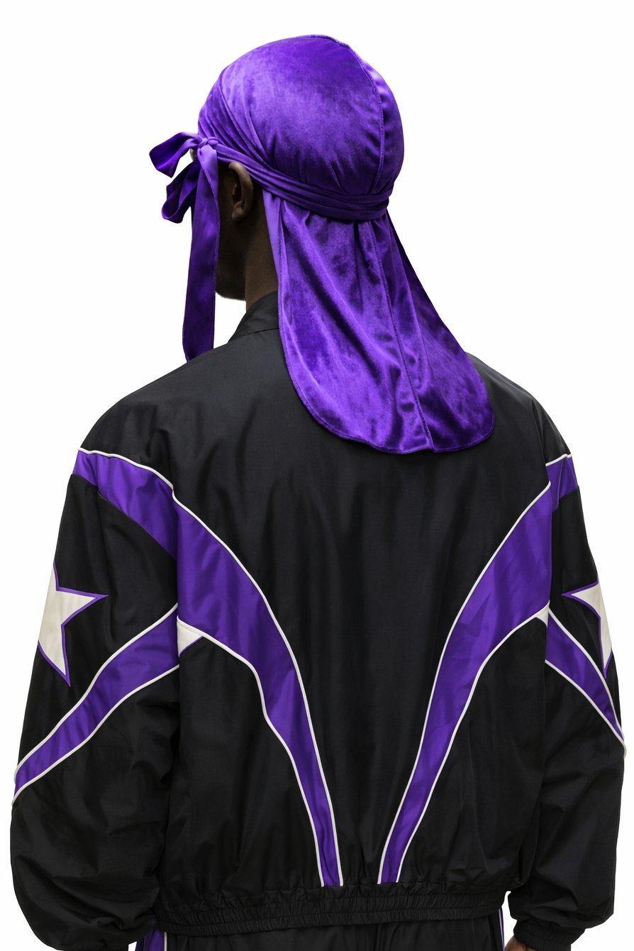 Purple Velvet durag