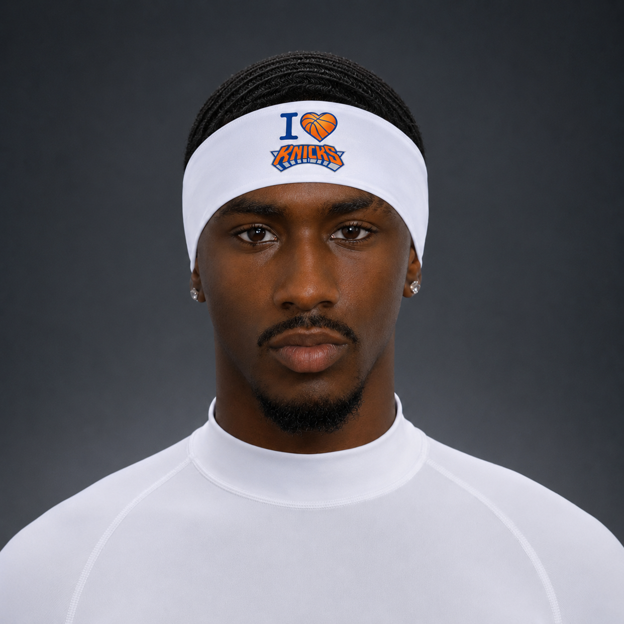 Exclusive 'I ❤ Knicks' Tie up Headband