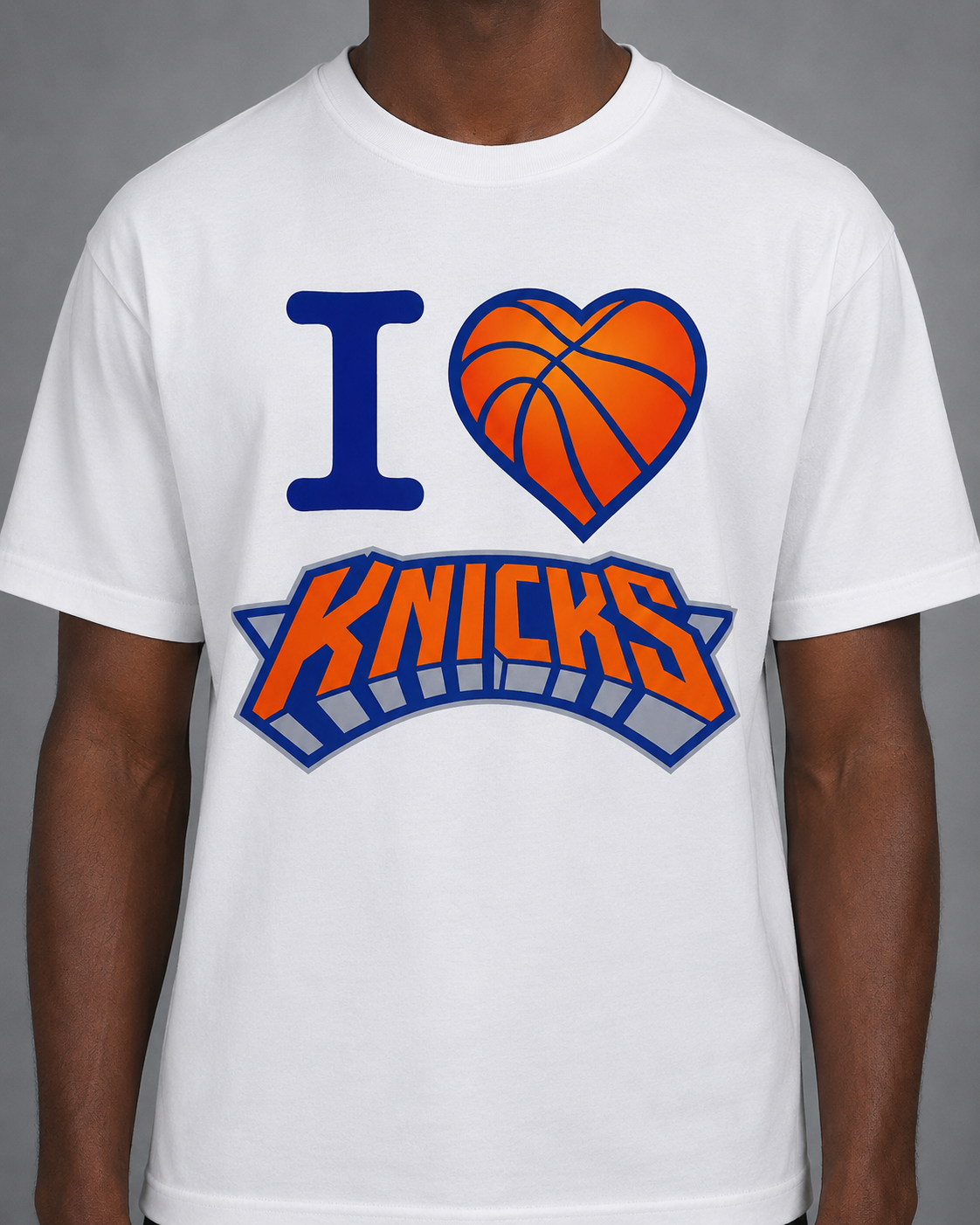 Exclusive 'I ❤ Knicks' Skull T-shirt