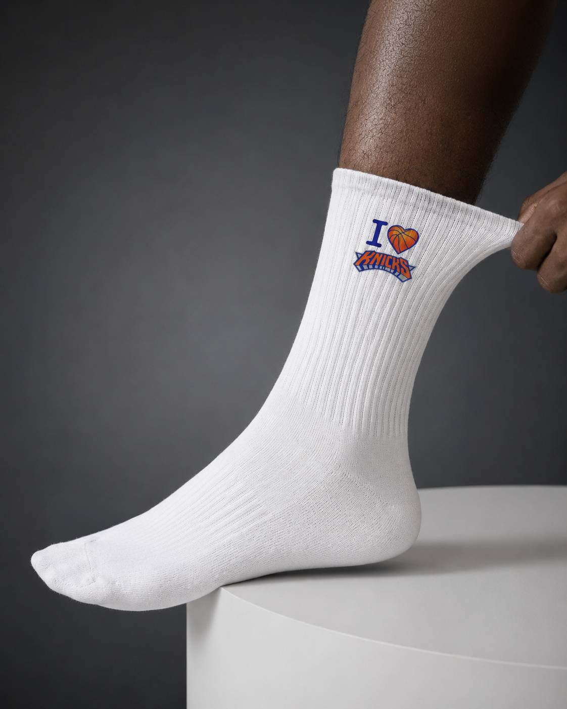 Exclusive 'I ❤ Knicks' Socks
