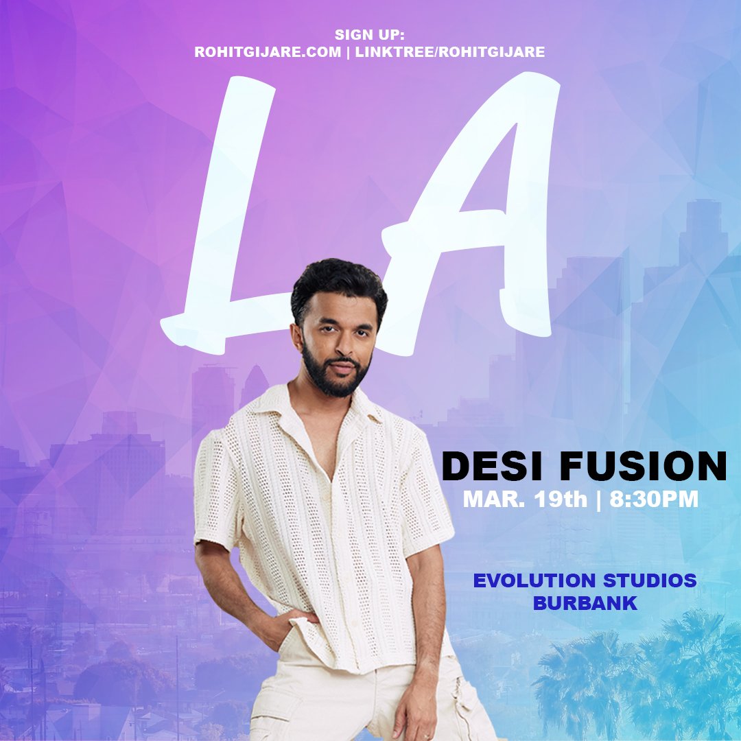 LA: March 19th | Desi Fusion