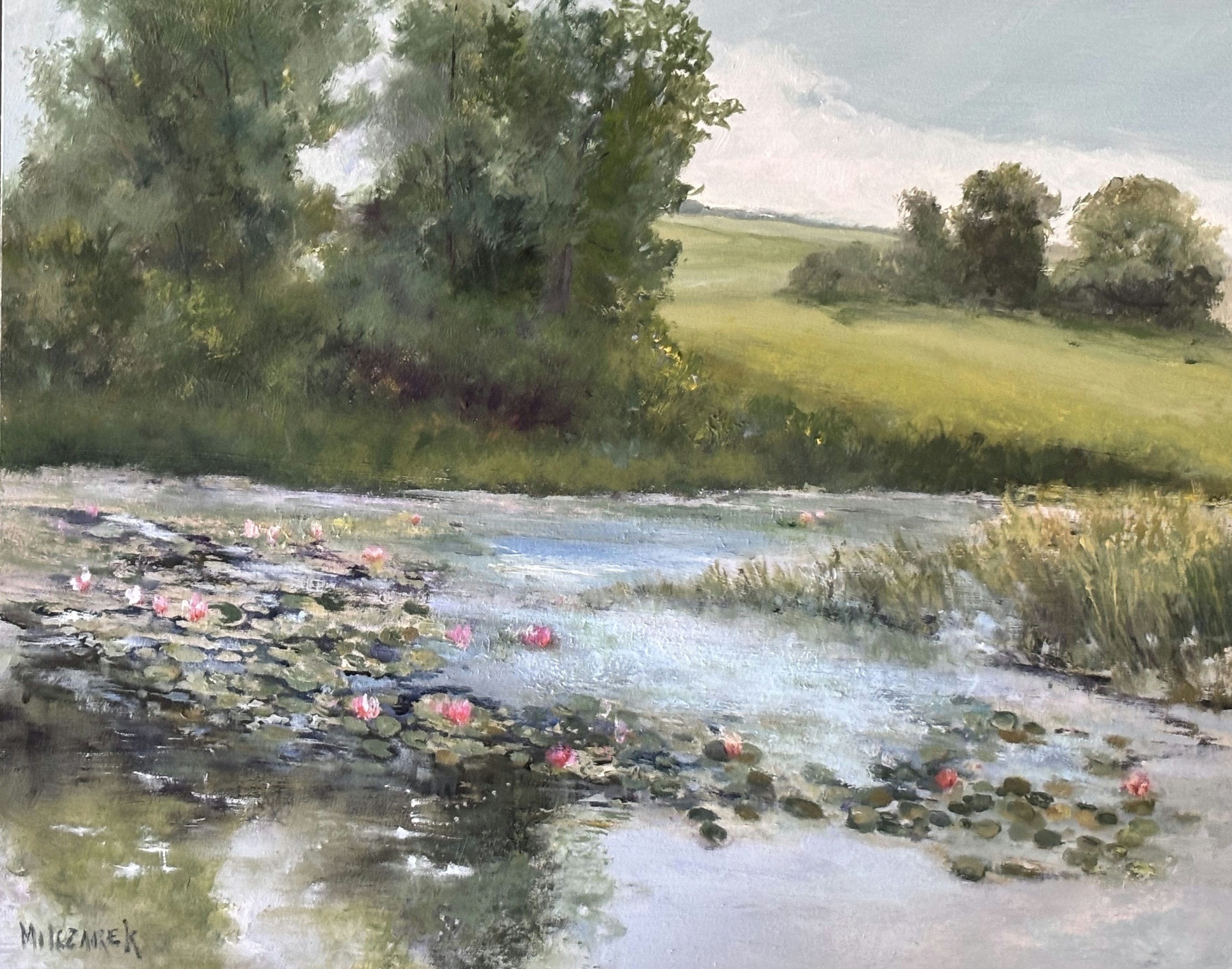 Michael Milczarek  I have been painting with oils for the past 25 years and have trained with local artists and through participation in local art organizations. I want my paintings to remind the viewer of familiar places and things they know and lov