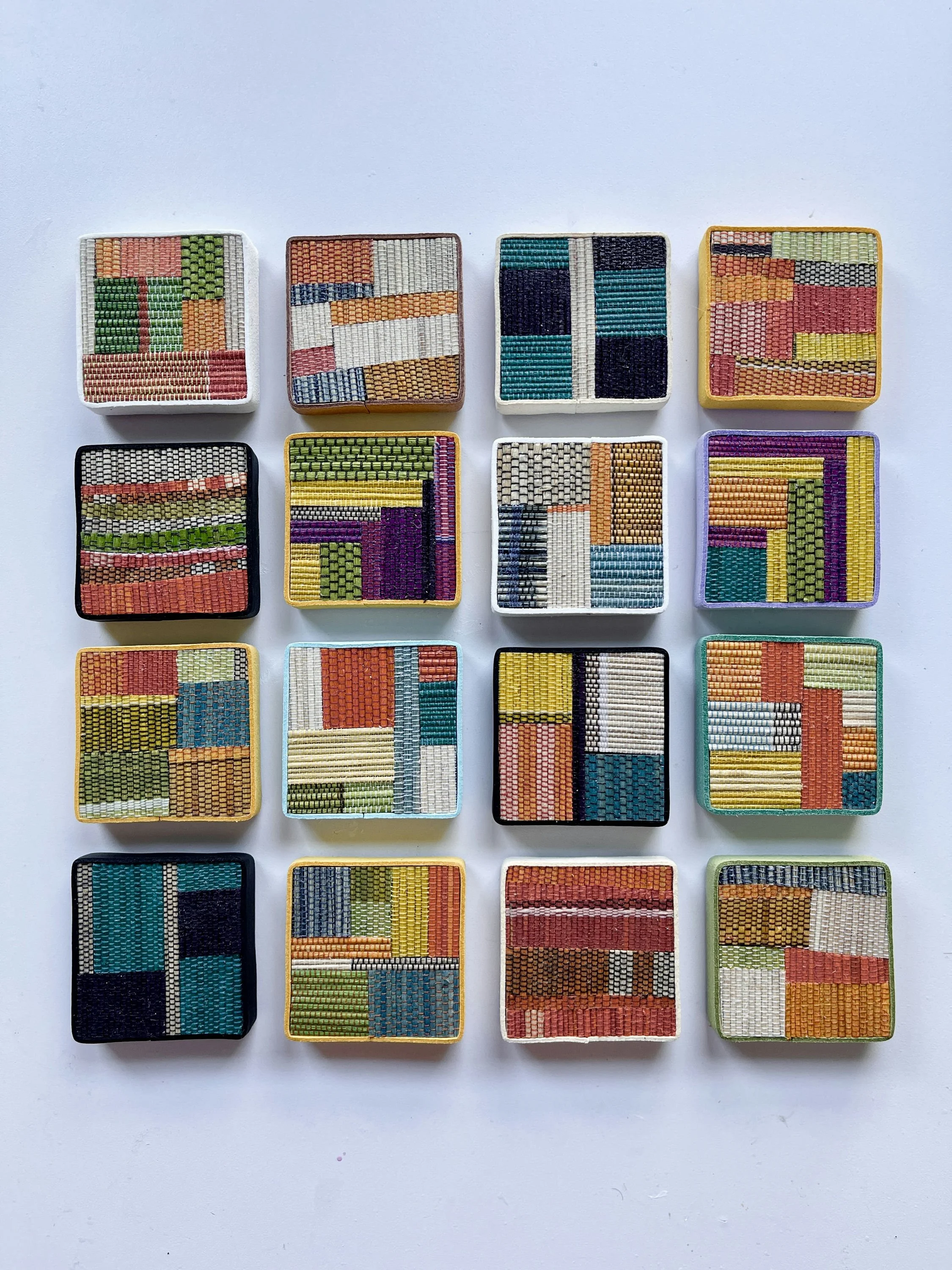 Heather Carroll  My explores the balance between chaos and order, embracing imperfection as a reflection of lived experience. Through texture, layering, and color, my practice now mirrors the evolving relationship between motherhood and artistic iden