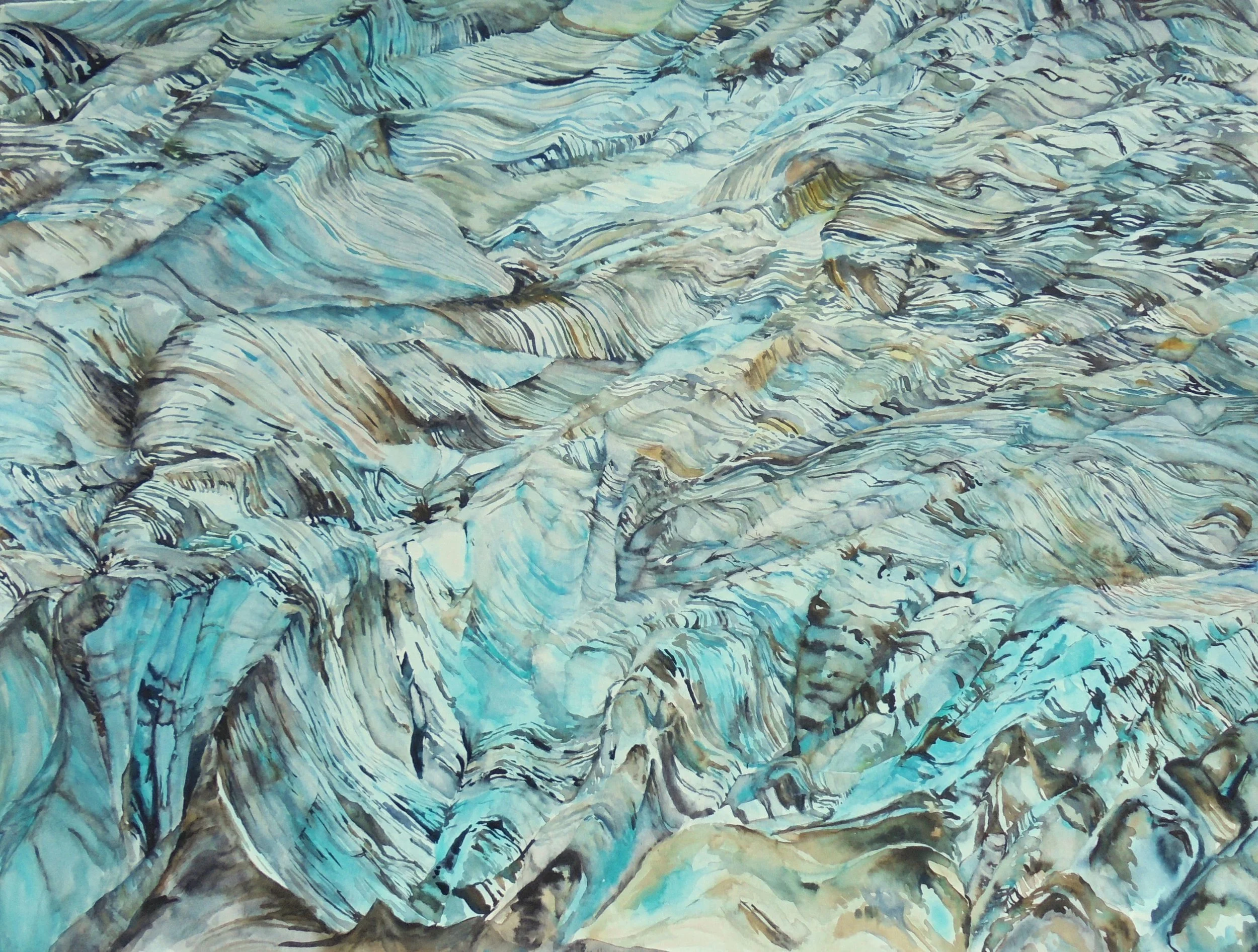 Lisa Goren  I am a watercolorist in Boston with a practice based on my travels to Antarctica, Iceland, Alaska, and the High Arctic (near the North Pole). During the Pandemic, when I couldn't travel, I created a series of animals in unusual places. Al