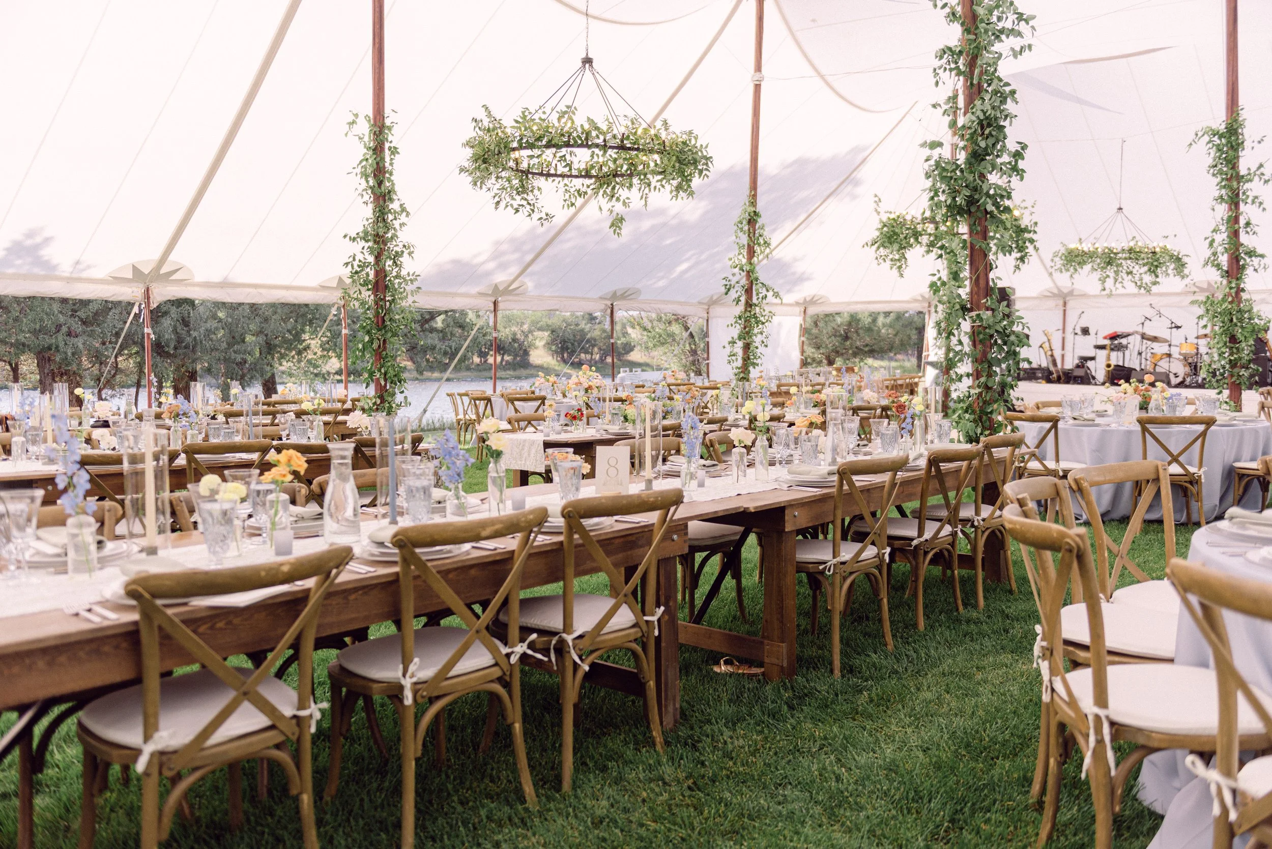 Paradise Valley Wedding Flowers Mountain Destination Wedding Reception Flowers