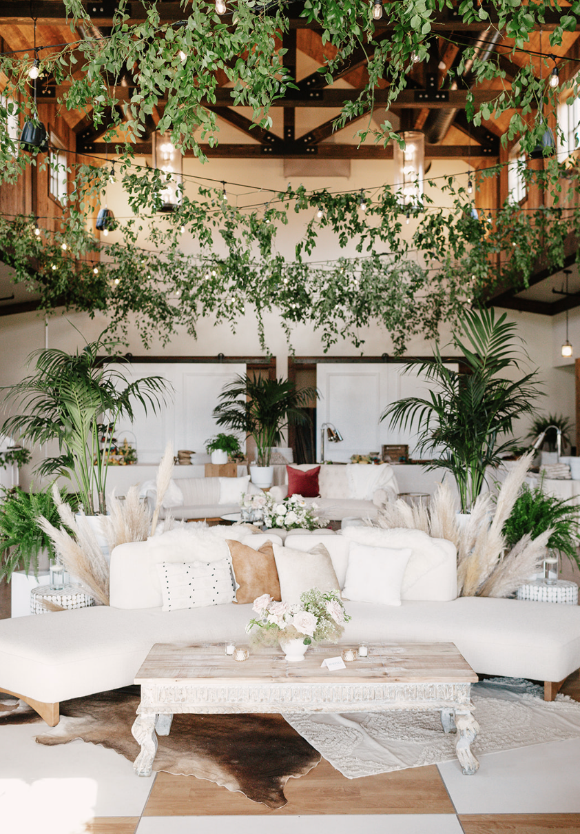 Sage Lodge Montana Destination Wedding Flower Install Greenery Boho Wedding