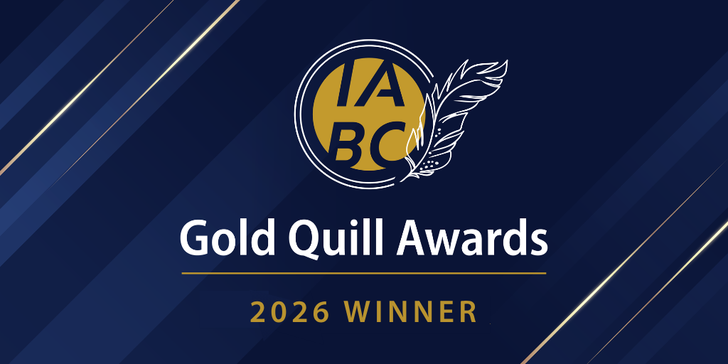 Gold Quill Award Banner