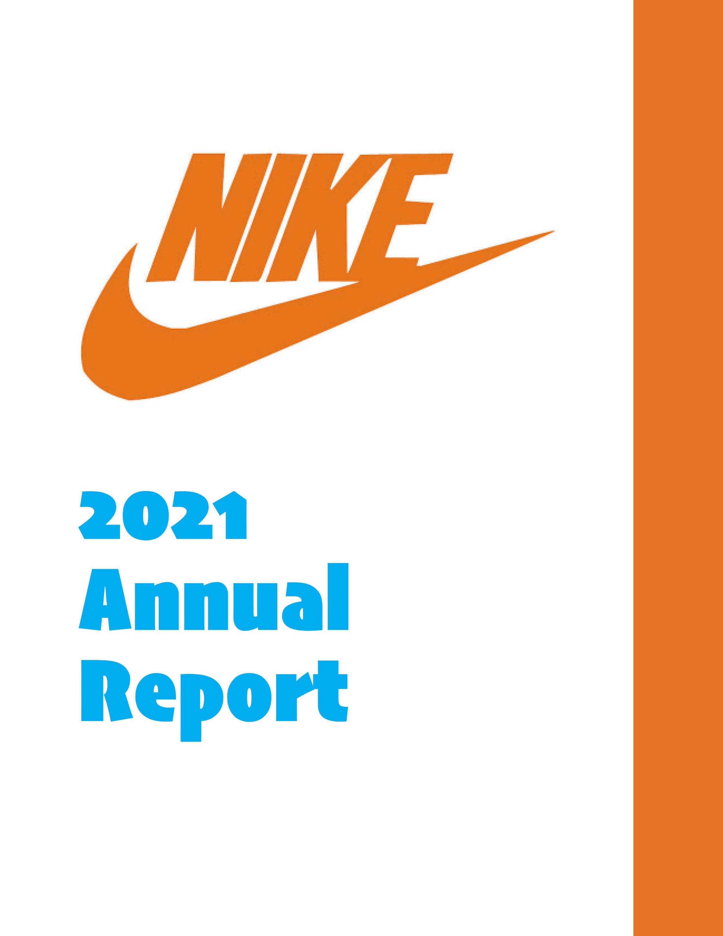 Annual Report Nike Katie Rose