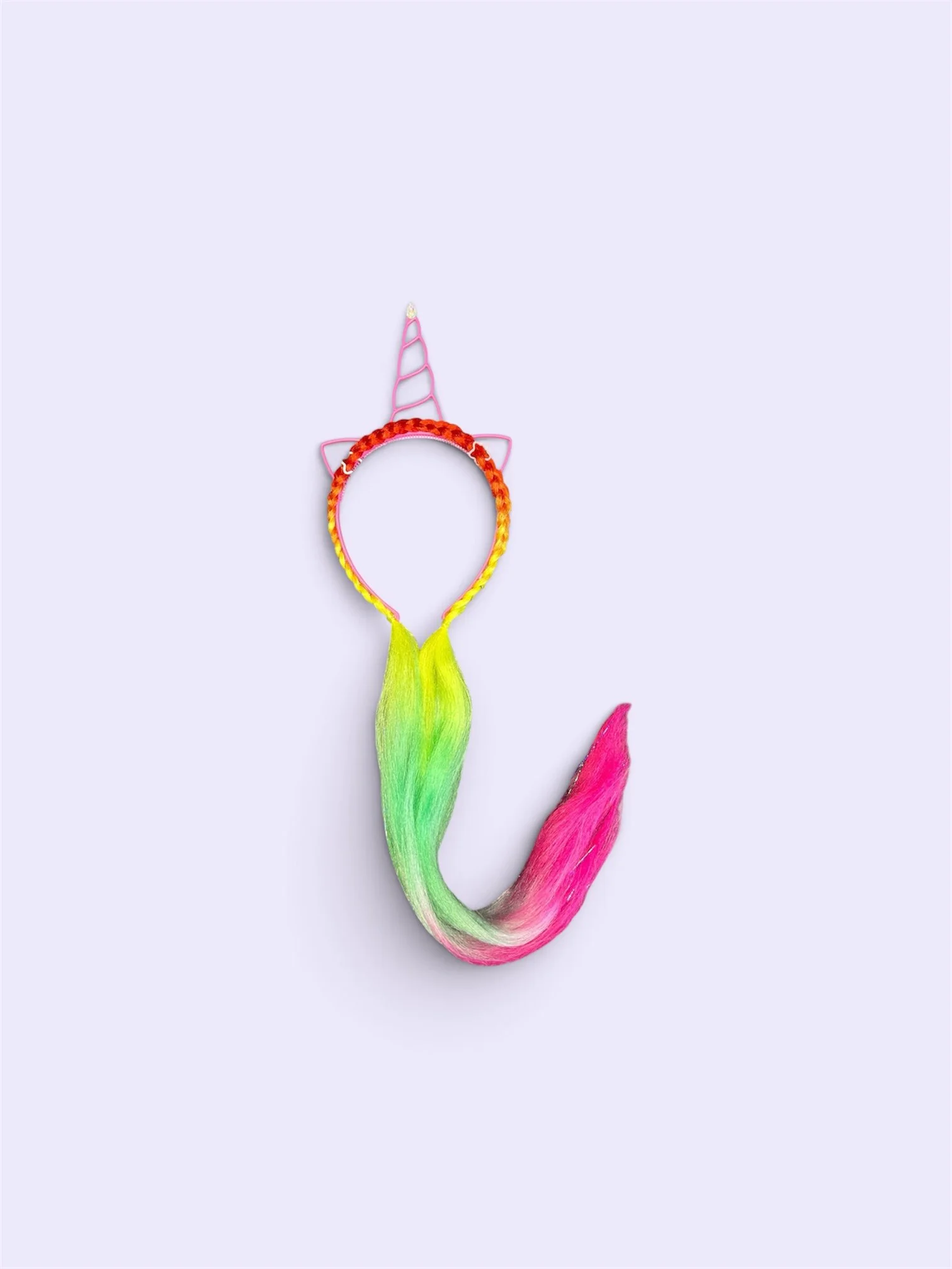 Unicorn Headband with colour hair