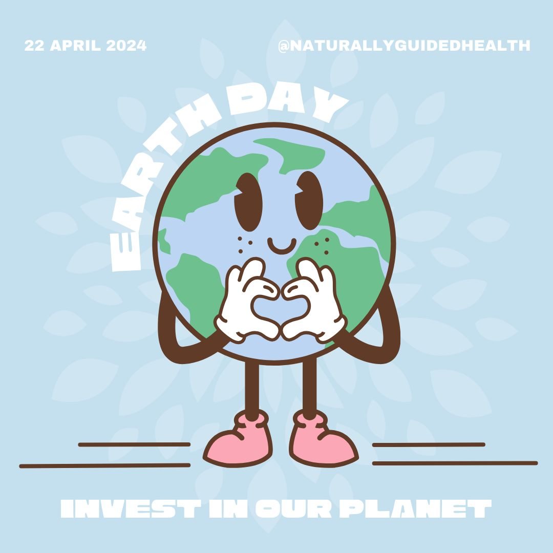 Let's celebrate Earth Day by cherishing our beautiful planet and committing to protect it for future generations. 🌍💙 #EarthDay #naturallyguidedhealth