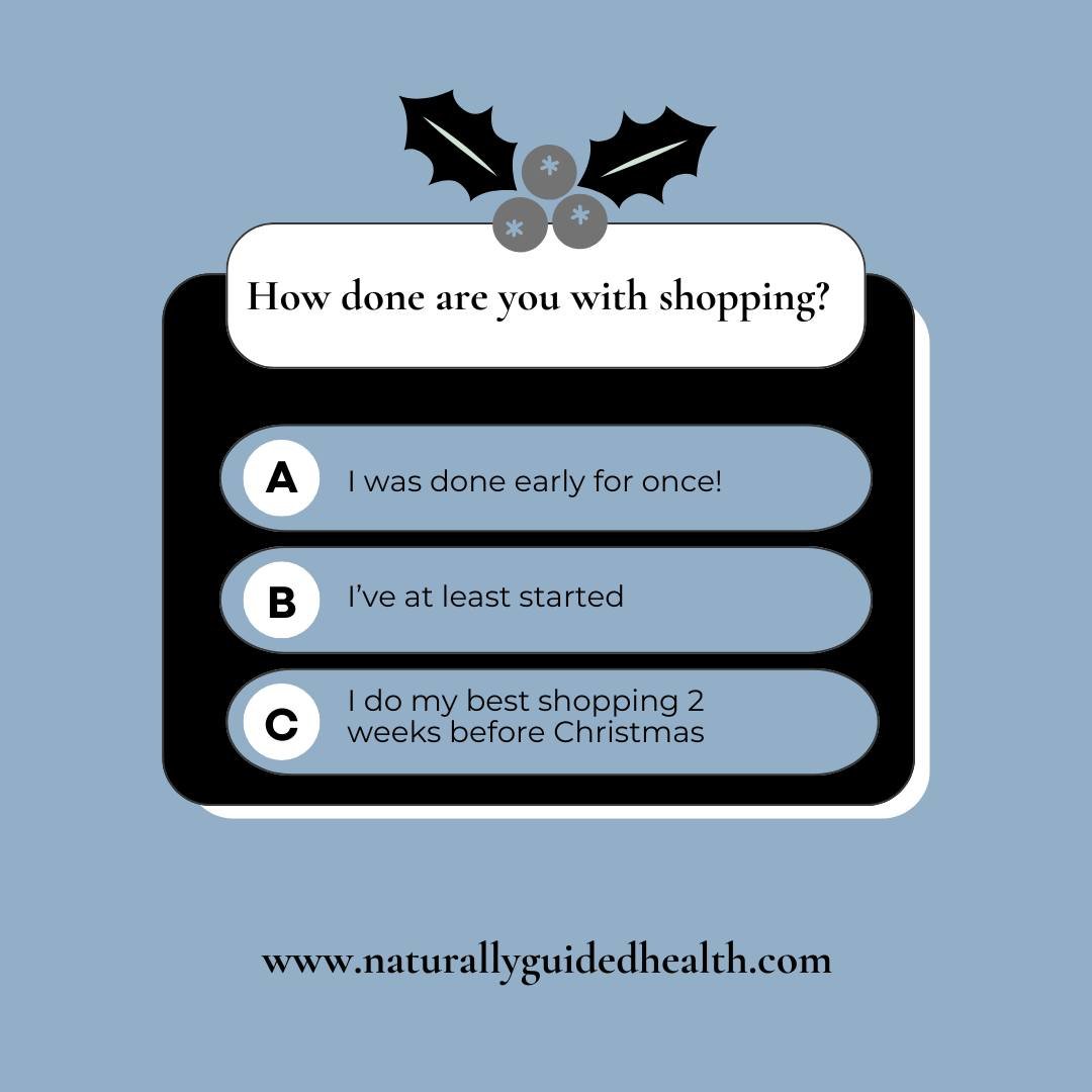 If you are a &quot;C&quot; person, do you need ideas on what to get people?