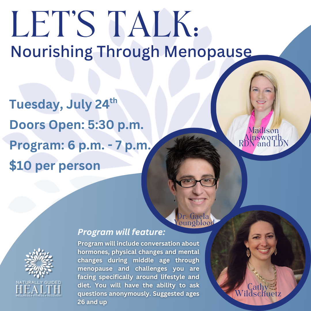 LET’S TALK: Nourishing Thru Menopause