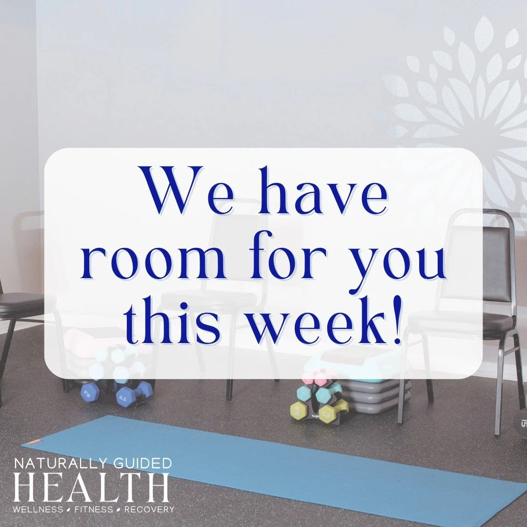 Did you know each week we have drop in availability for our Forever Young Classes! Only $15 to drop in! Come in and give the class a try! A great way to meet new friends and keep moving.

Available times: 
10:15am
11:30 am
1pm

Let us know if you&rsq