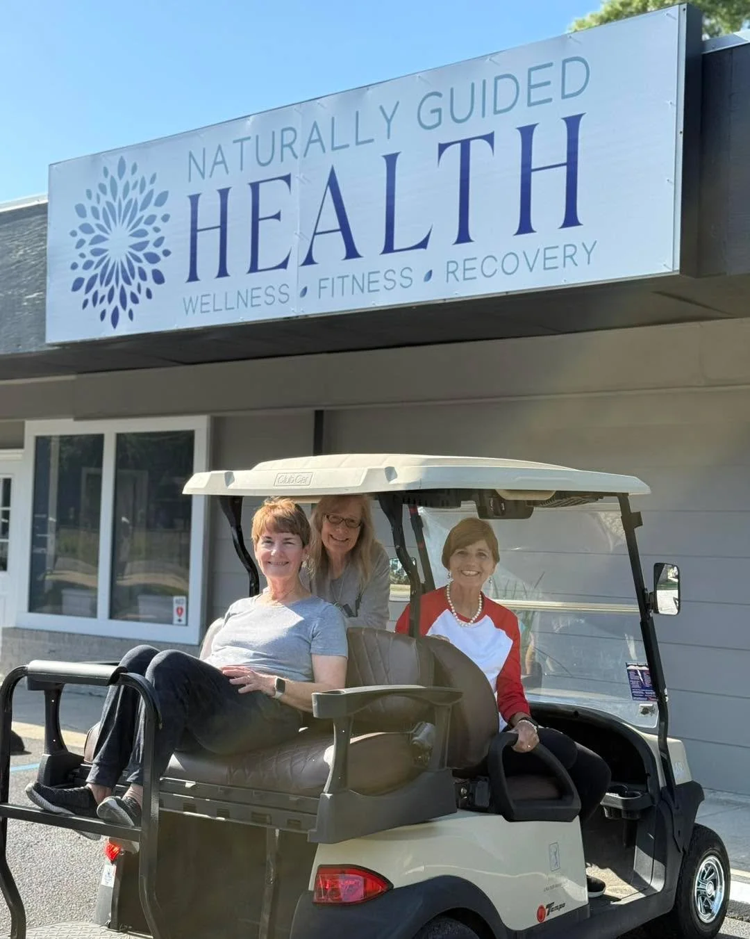 This morning&rsquo;s Walk and Talk had a fun surprise one of our lovely ladies brought her golf cart, better known as the Flintstone mobile, and it made the morning even more special!🚶&zwj;♀️

We had a wonderful walk and moved our bodies together! C