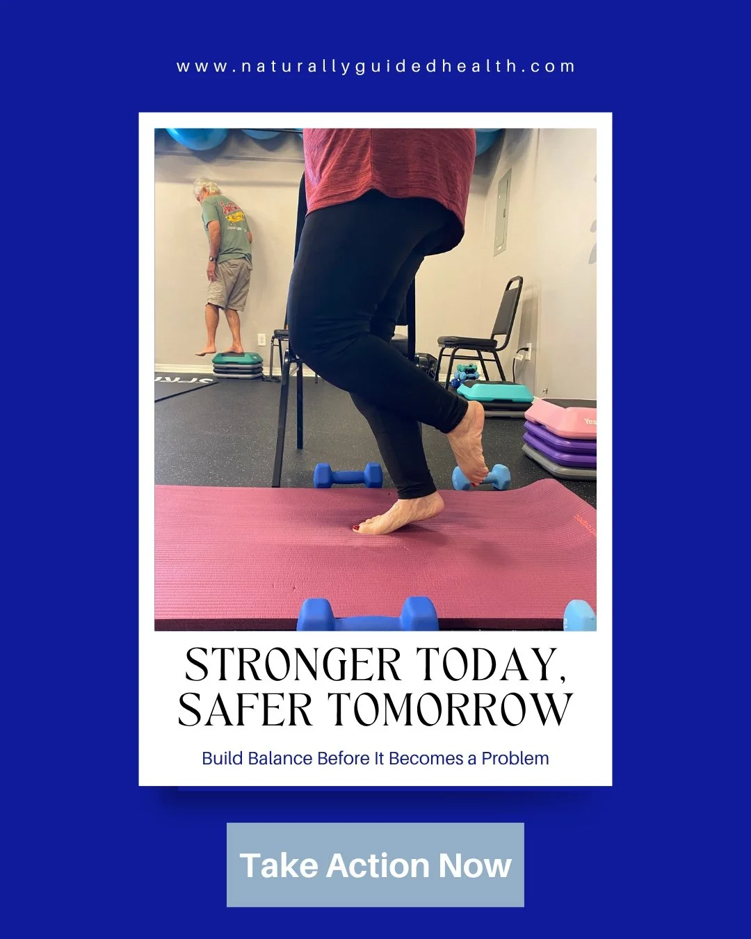 Waiting until a fall happens is too late. 

Forever Young focuses on balance, posture, and strength to help prevent injuries and keep you moving with confidence every day. 

#ForeverYoung #NaturallyGuidedHealth #FallPrevention #Mobility #HealthyAging