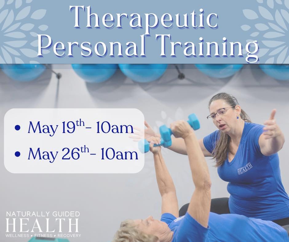 We&rsquo;re down to just 2 spots left for Therapeutic Personal Training, and they won&rsquo;t last long! ⏳

If you&rsquo;ve been thinking about getting started, this is your sign. Get personalized support, move with confidence, and feel your best.

G