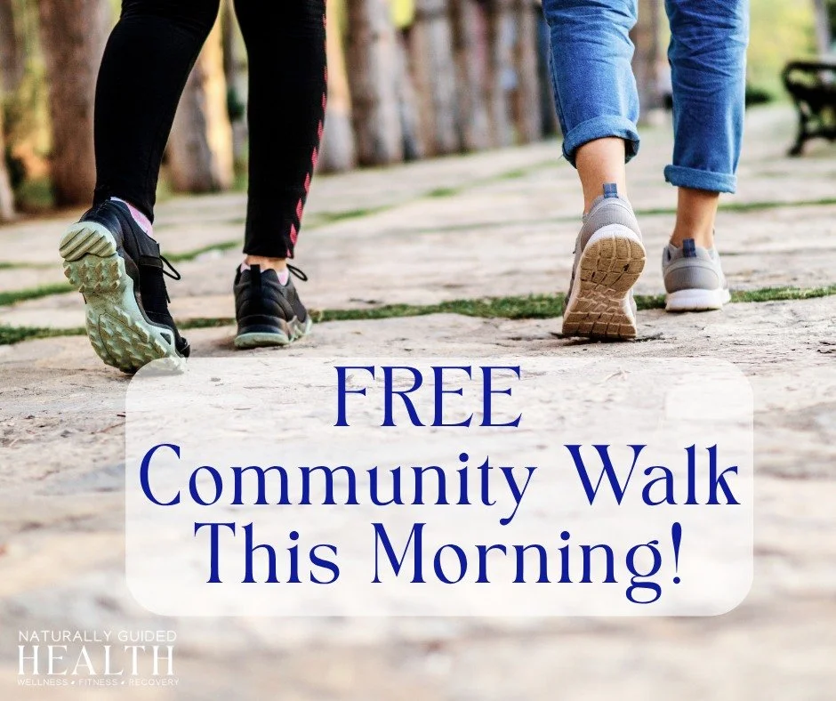 Okay friend&hellip; this is your sign to get out of the house this morning! 🤍

We&rsquo;re meeting at 8:30 for a FREE community walk! Nothing intense, just good conversation and a little movement to start your day! 

If you&rsquo;ve been saying &ldq