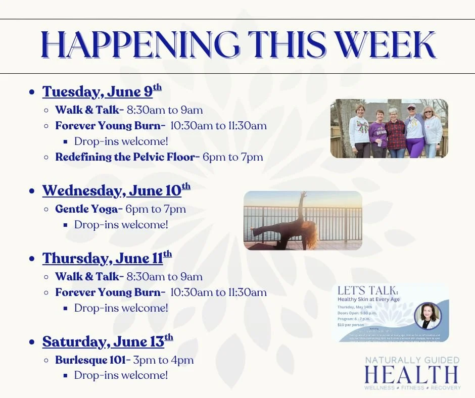 Here&rsquo;s what&rsquo;s happening this week! 👇

Not sure where to start or how to get plugged in? That&rsquo;s what we&rsquo;re here for 🤍 Just reach out! We&rsquo;ll help you find the right fit and get connected!

Check out the schedule &amp; co