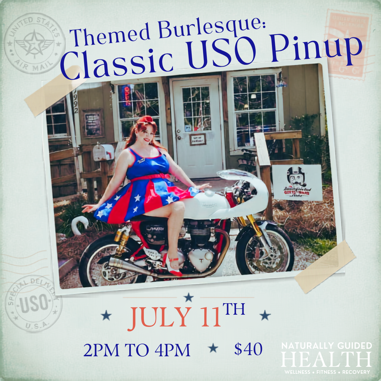 Themed Burlesque- Classic USO Pinup