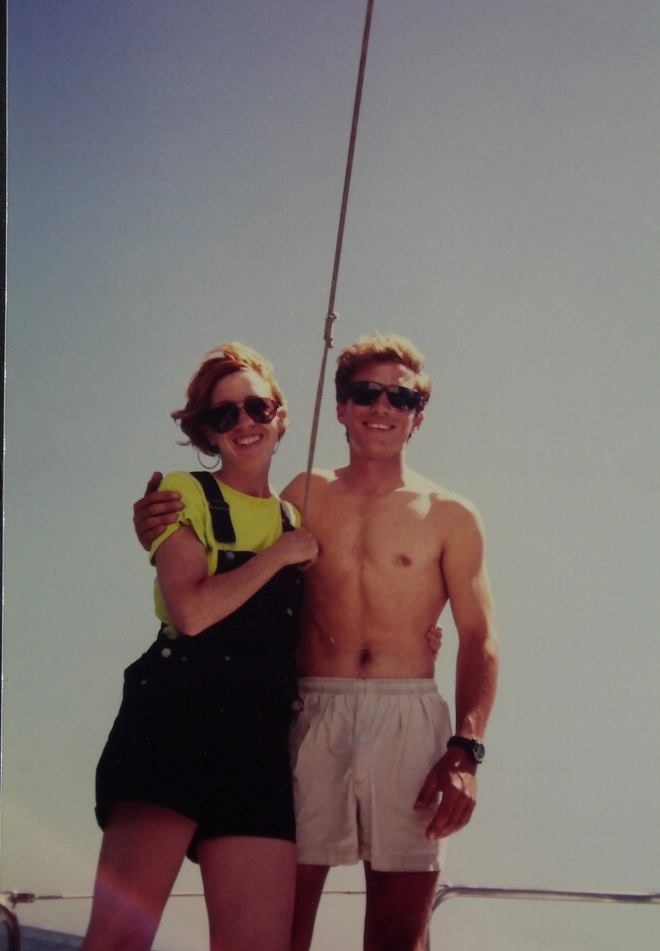 6.1.97 Laura n Steve on Tawodi.JPG