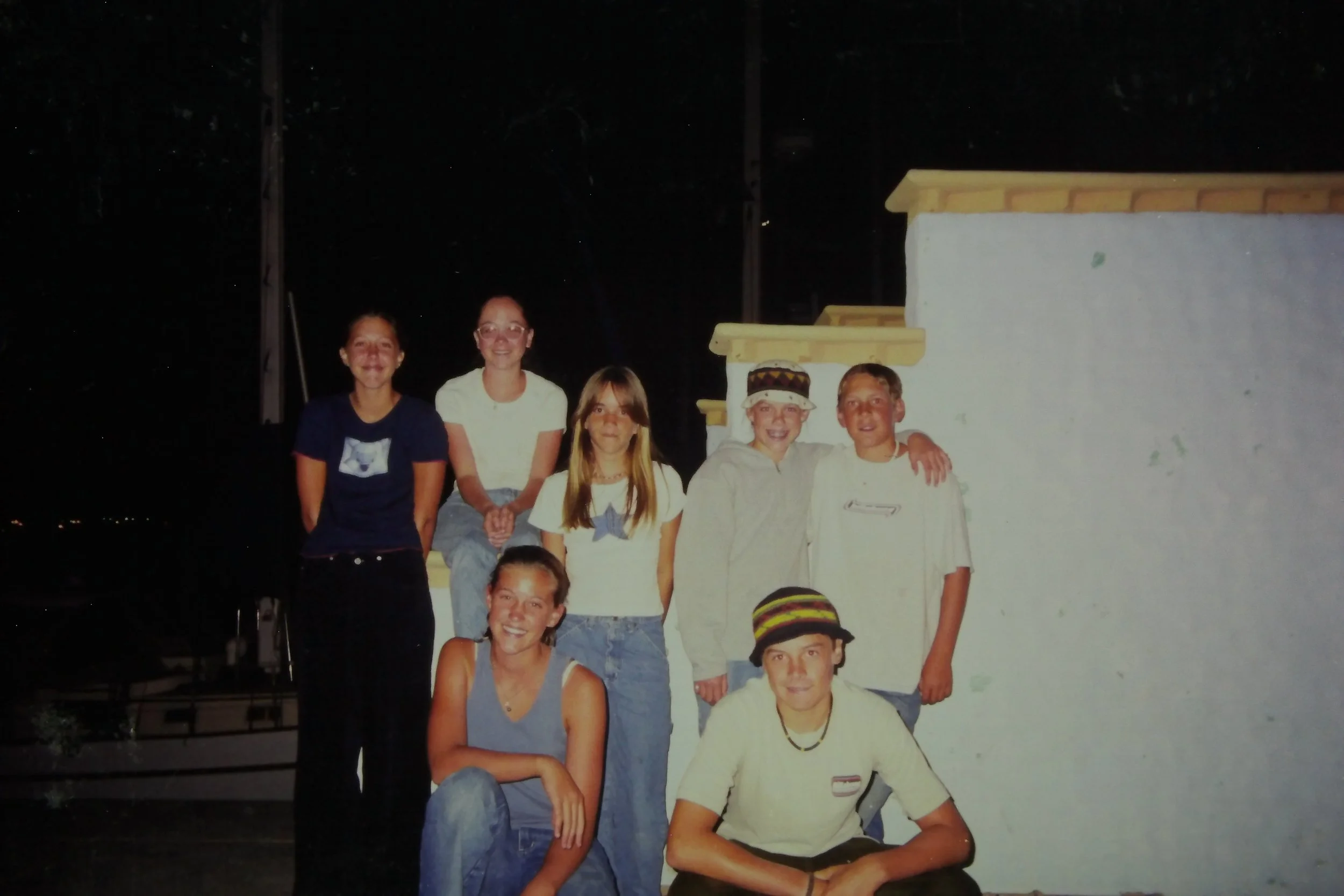 Meghan, Robin, Samie, Lexi, Max, Caitlin, Trevor. Mazland 98.JPG