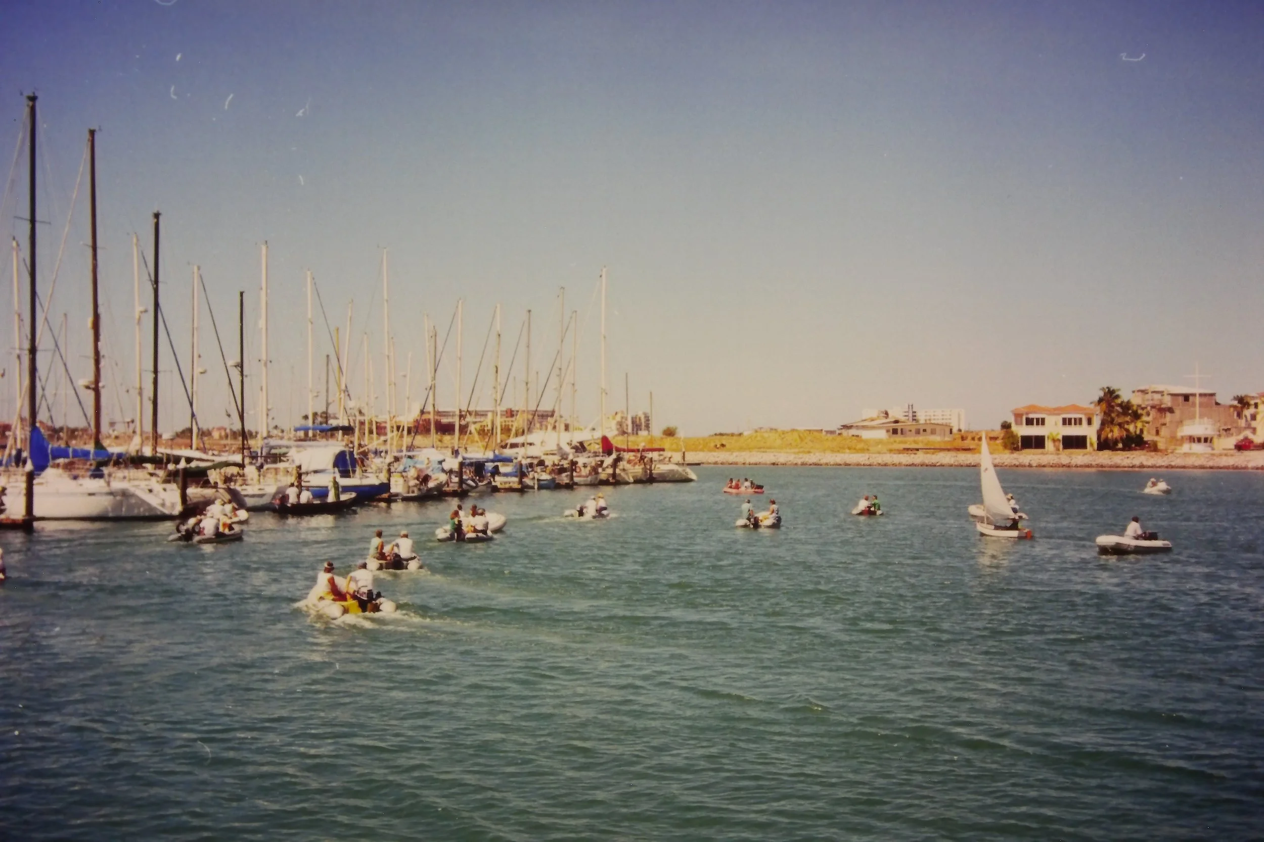 3.17.98.2 Blessing the fleet and dinghy fleet.JPG