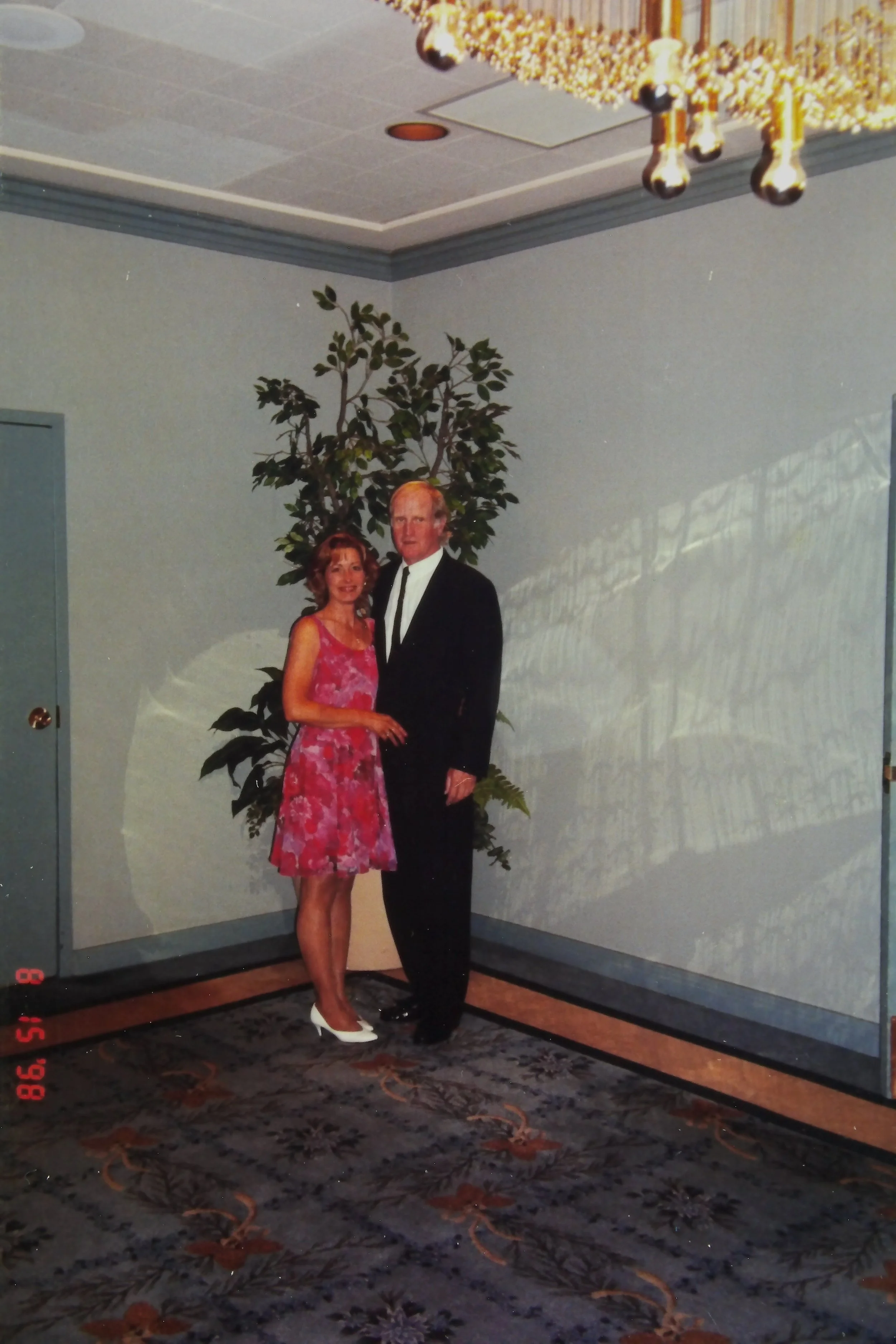 8.15.98 Arne & Janice at her Bros wedding.JPG