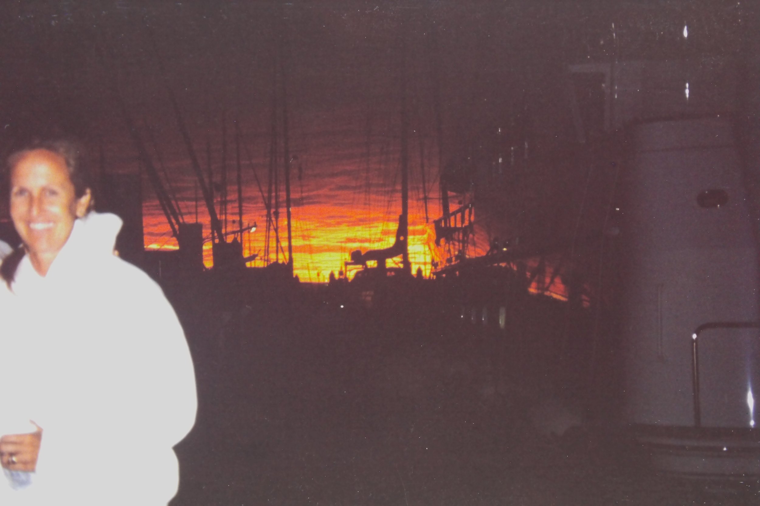 12.25.98 Kathy and the Sunset.JPG