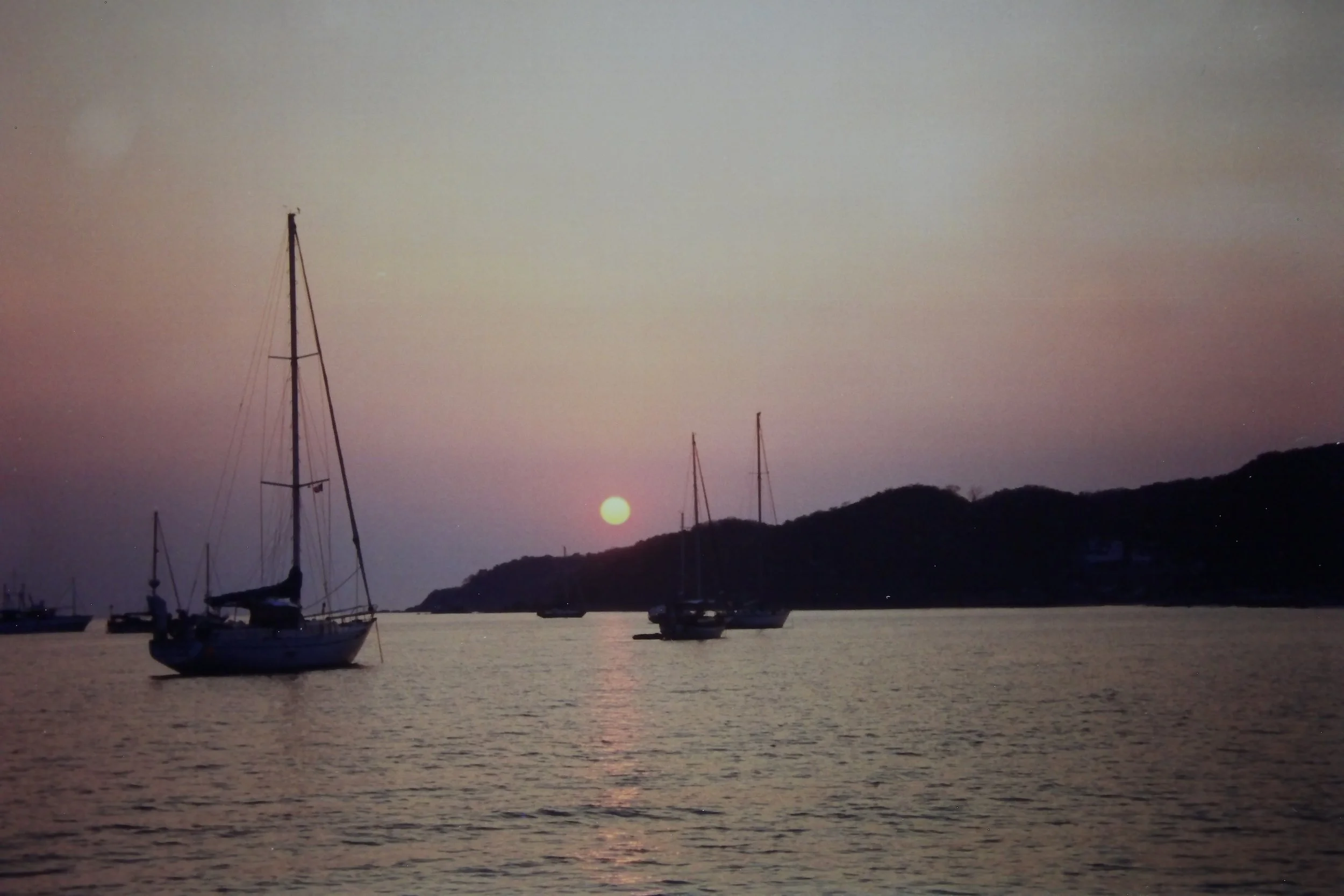 1.99 La Cruz Sunset.JPG