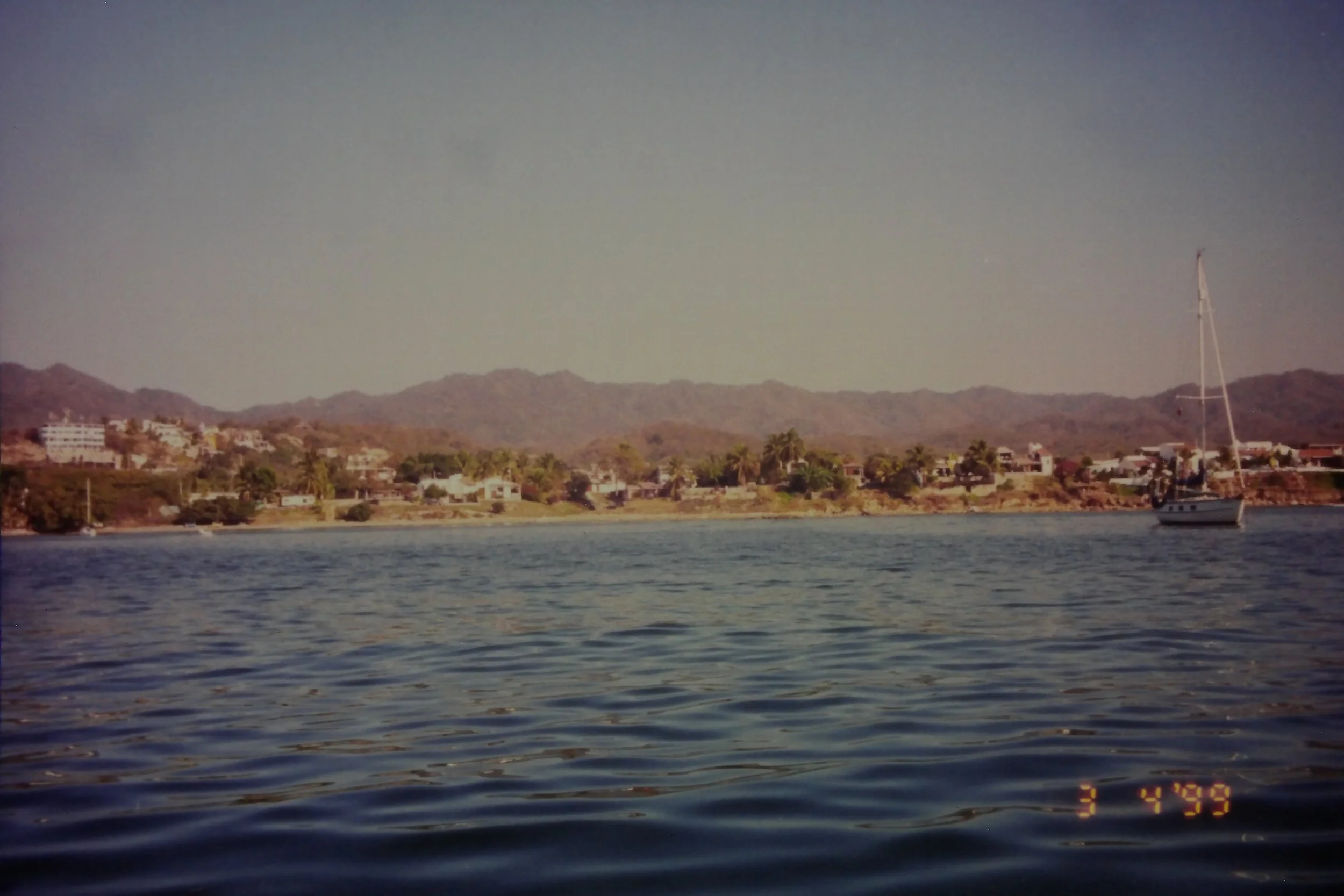 3.3.99 Somewhere along Banderas Bay.JPG