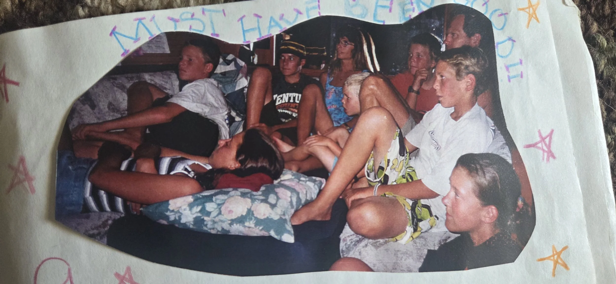 See World, Hop Toad and Shadowfox kids with Angela, Big and Little Hal watching a movie on ‘Angela’. 